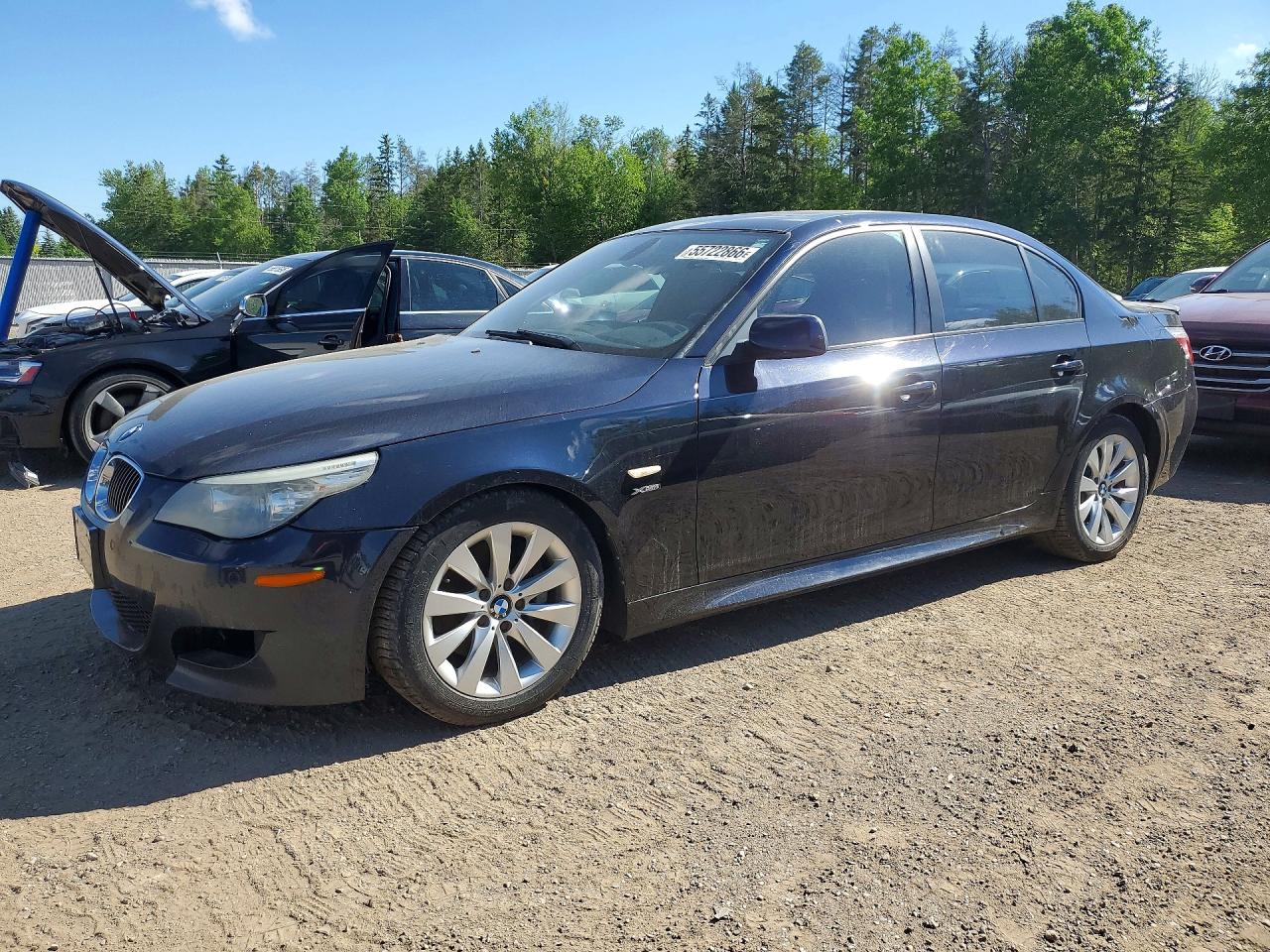 2010 Bmw 535 Xi Blue vin: WBANV9C5XAC136913