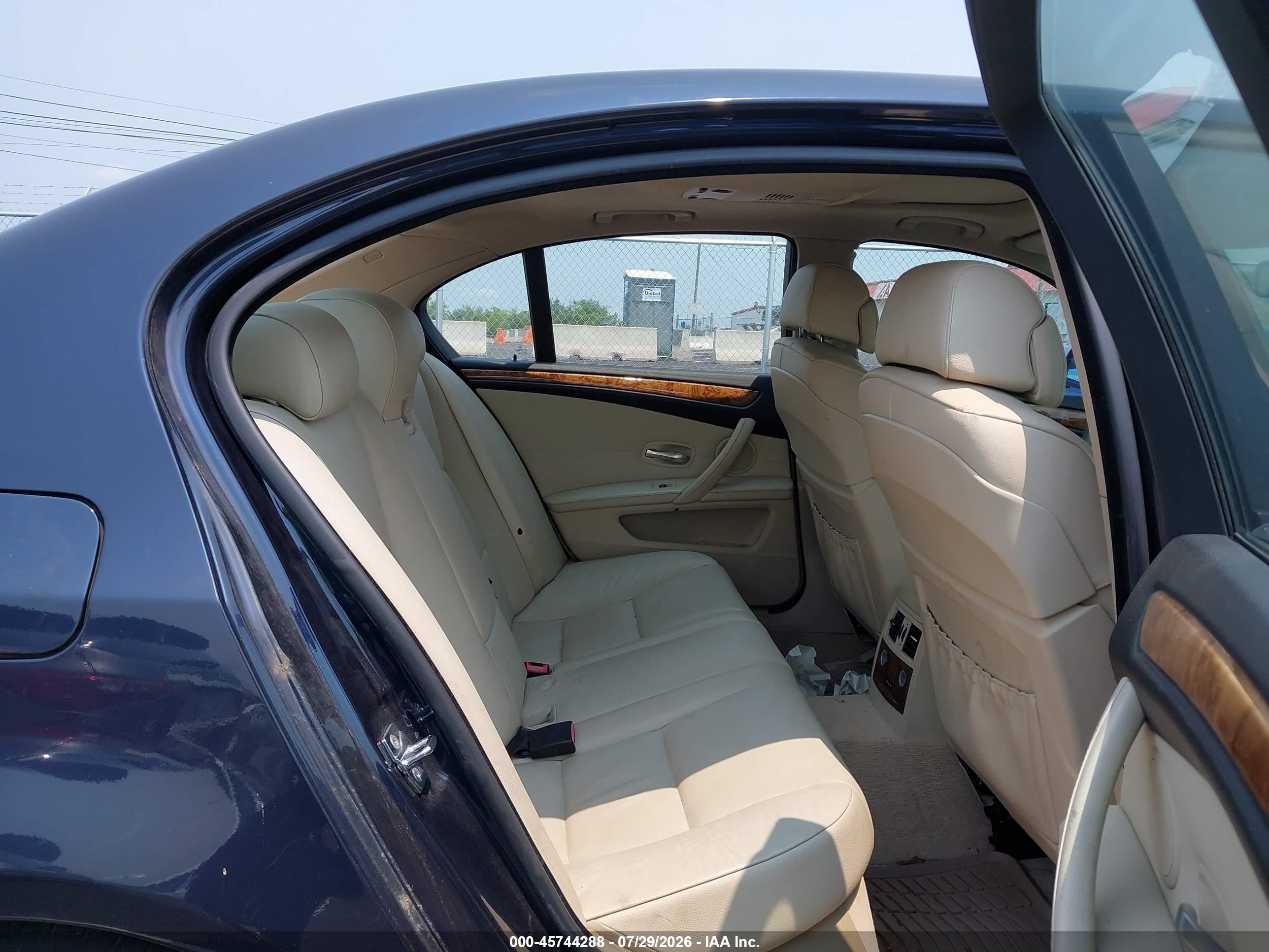 2008 Bmw 535i   Blue vin: WBANW13508CN55586