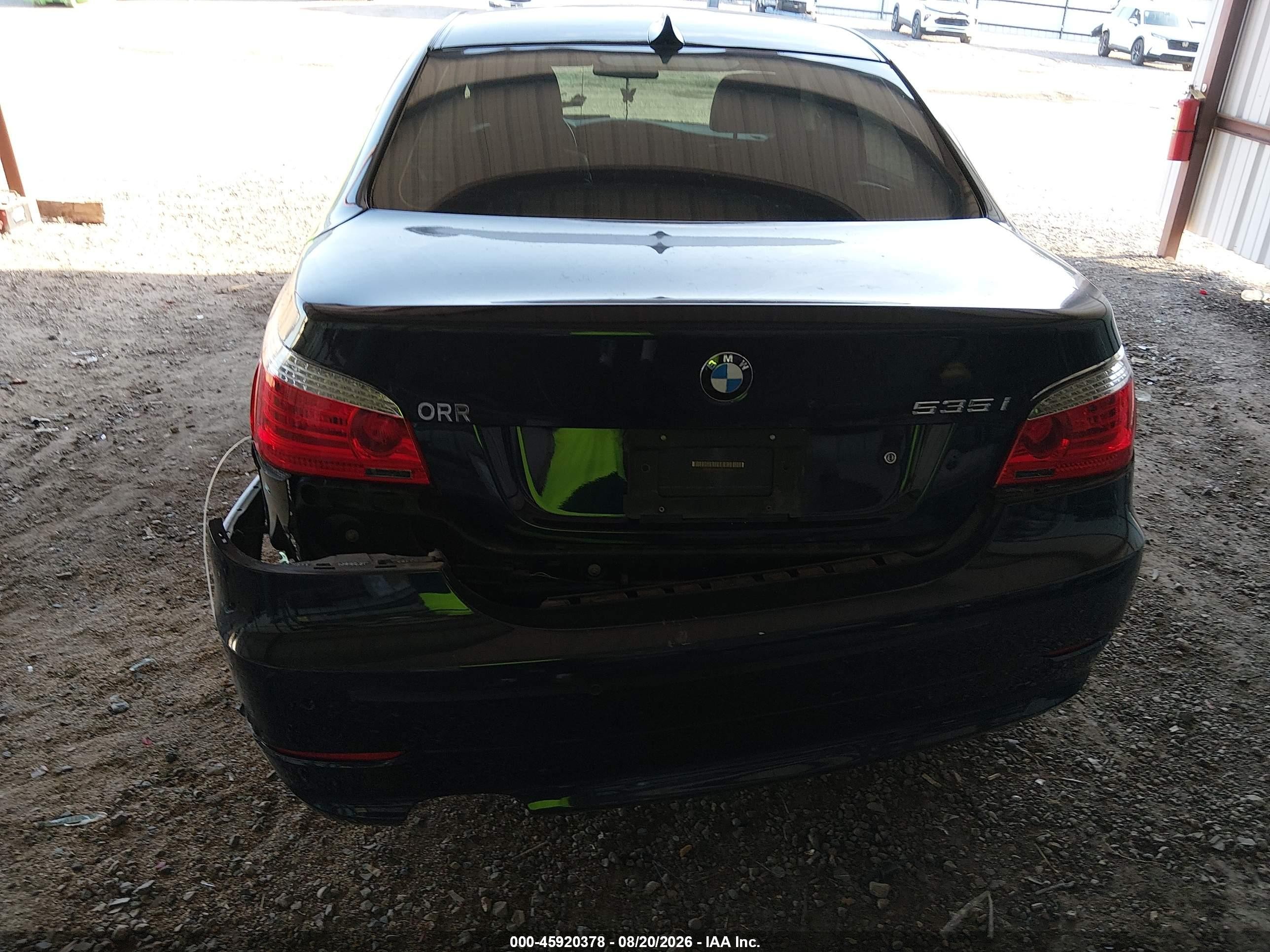 2008 Bmw 535i   Navy vin: WBANW13518CZ82324