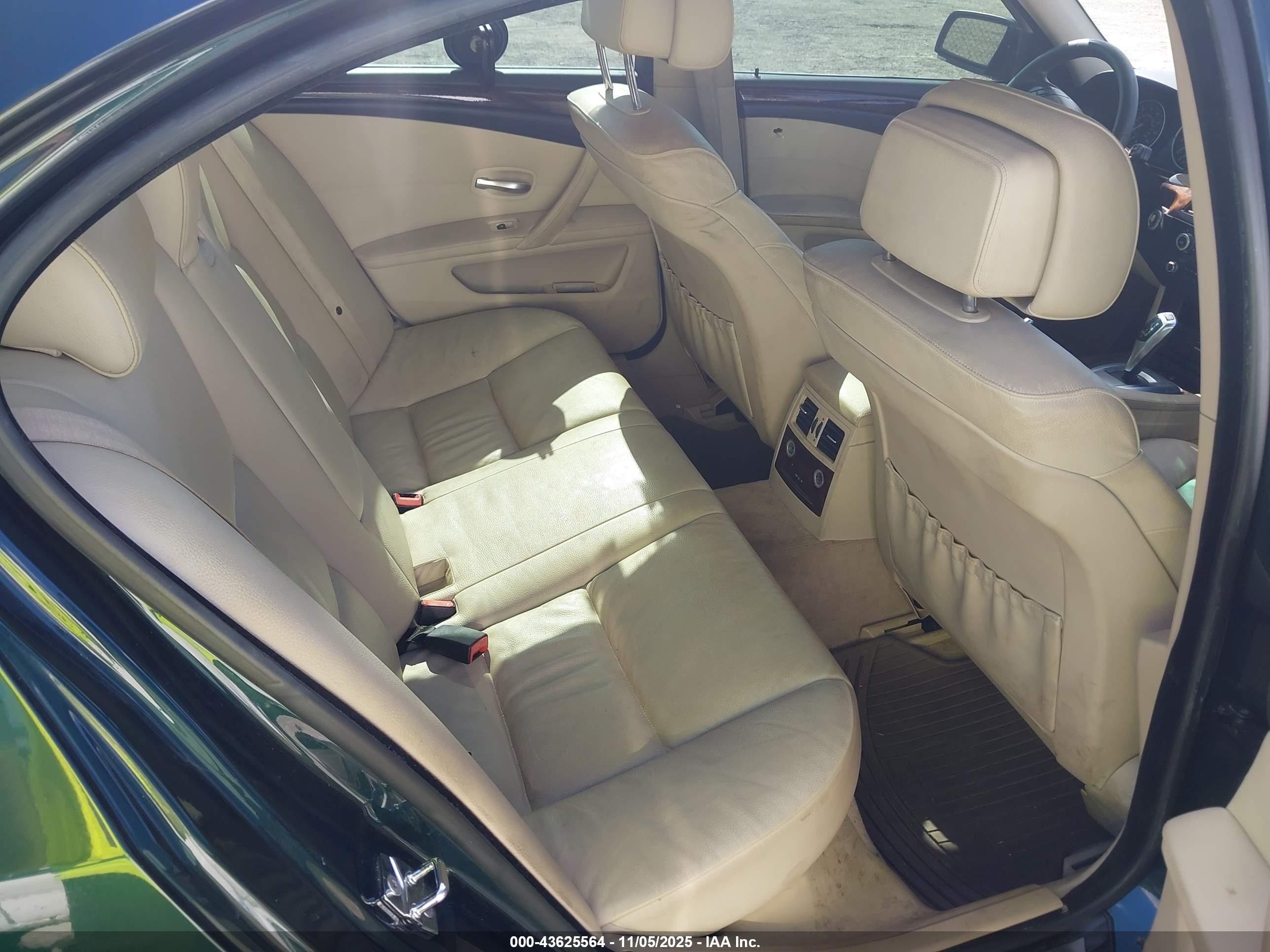 2008 Bmw 535i Green vin: WBANW13528CZ77455