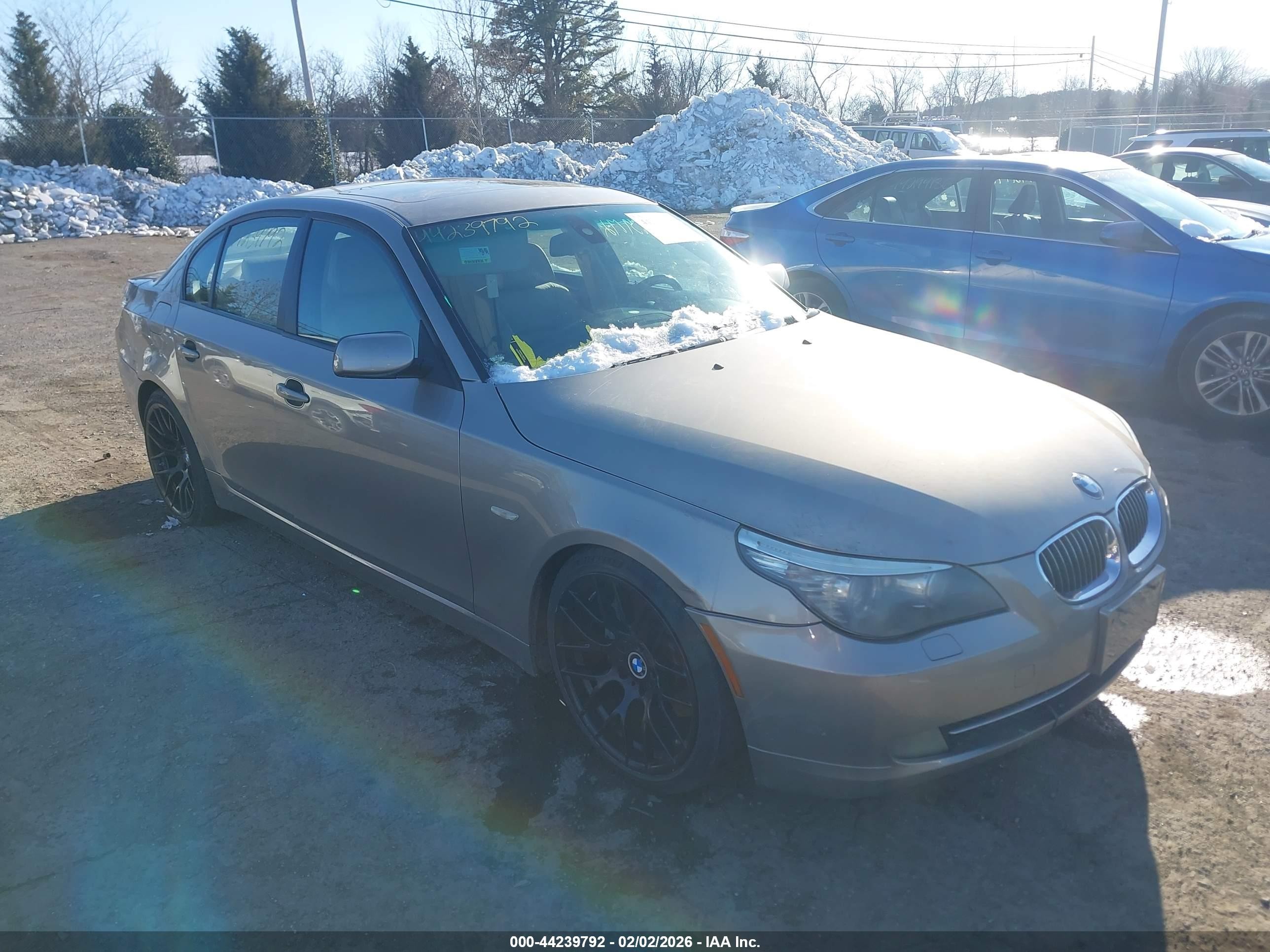 2009 Bmw 535i   Beige vin: WBANW13529C163775