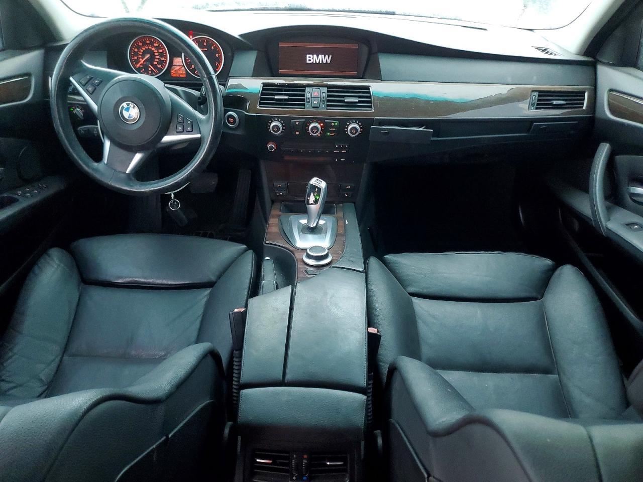 2008 Bmw 535 I Black vin: WBANW13538CZ73589