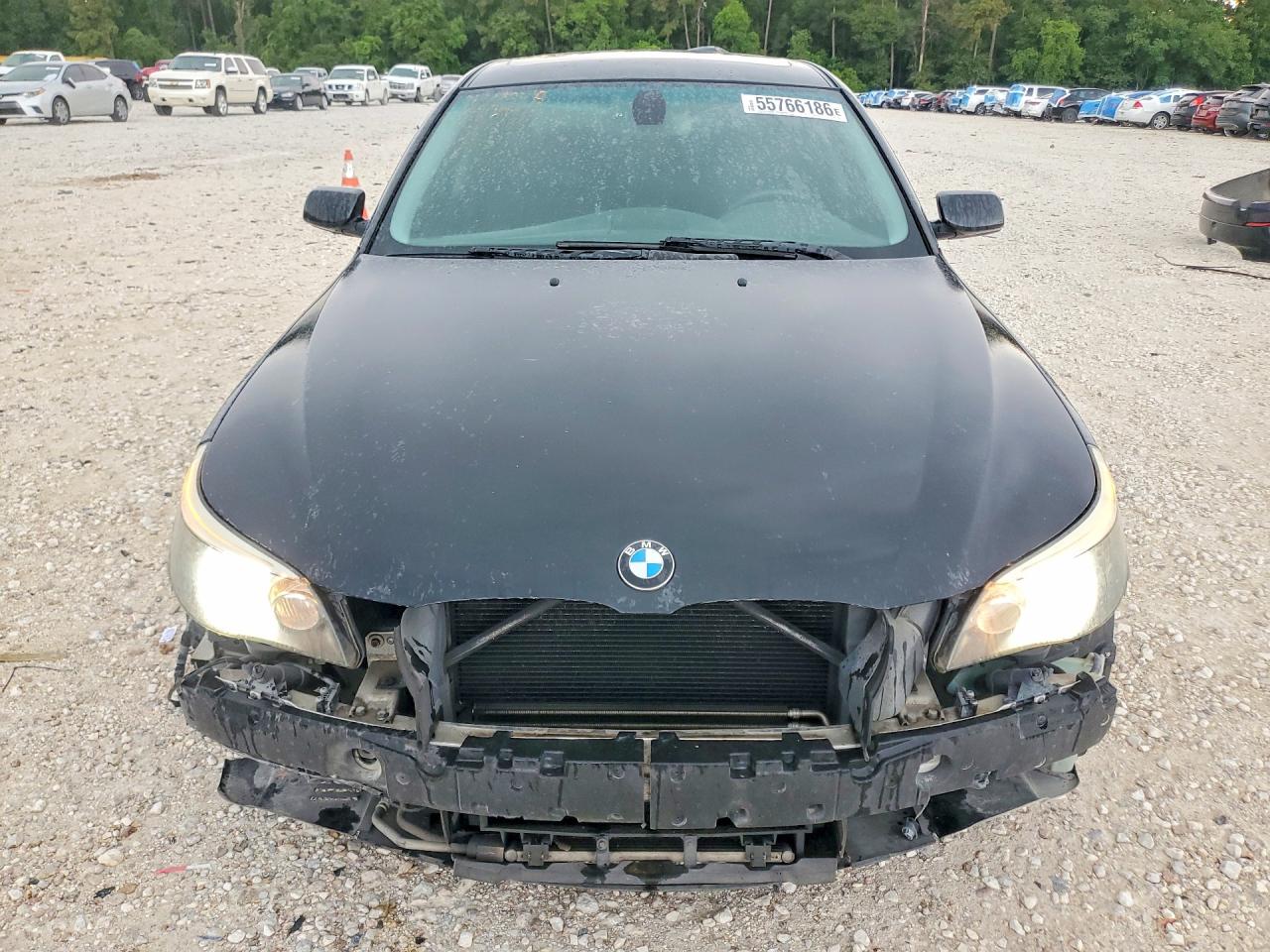 2008 Bmw 535 I Black vin: WBANW13538CZ73589