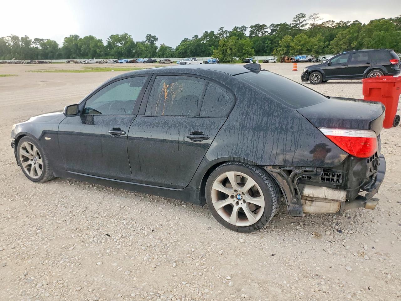 2008 Bmw 535 I Black vin: WBANW13538CZ73589