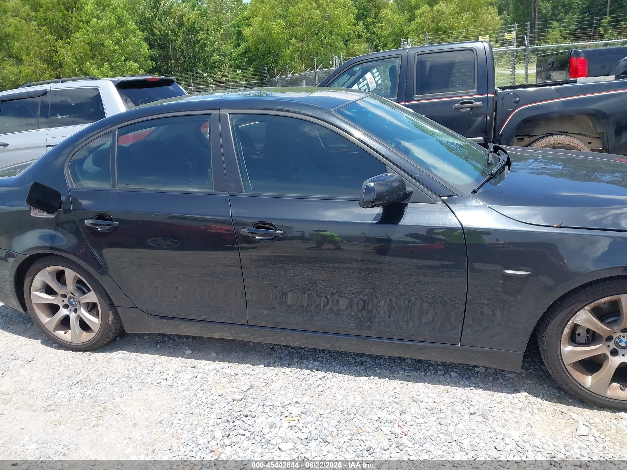 2008 Bmw 535i   Black vin: WBANW13538CZ78646