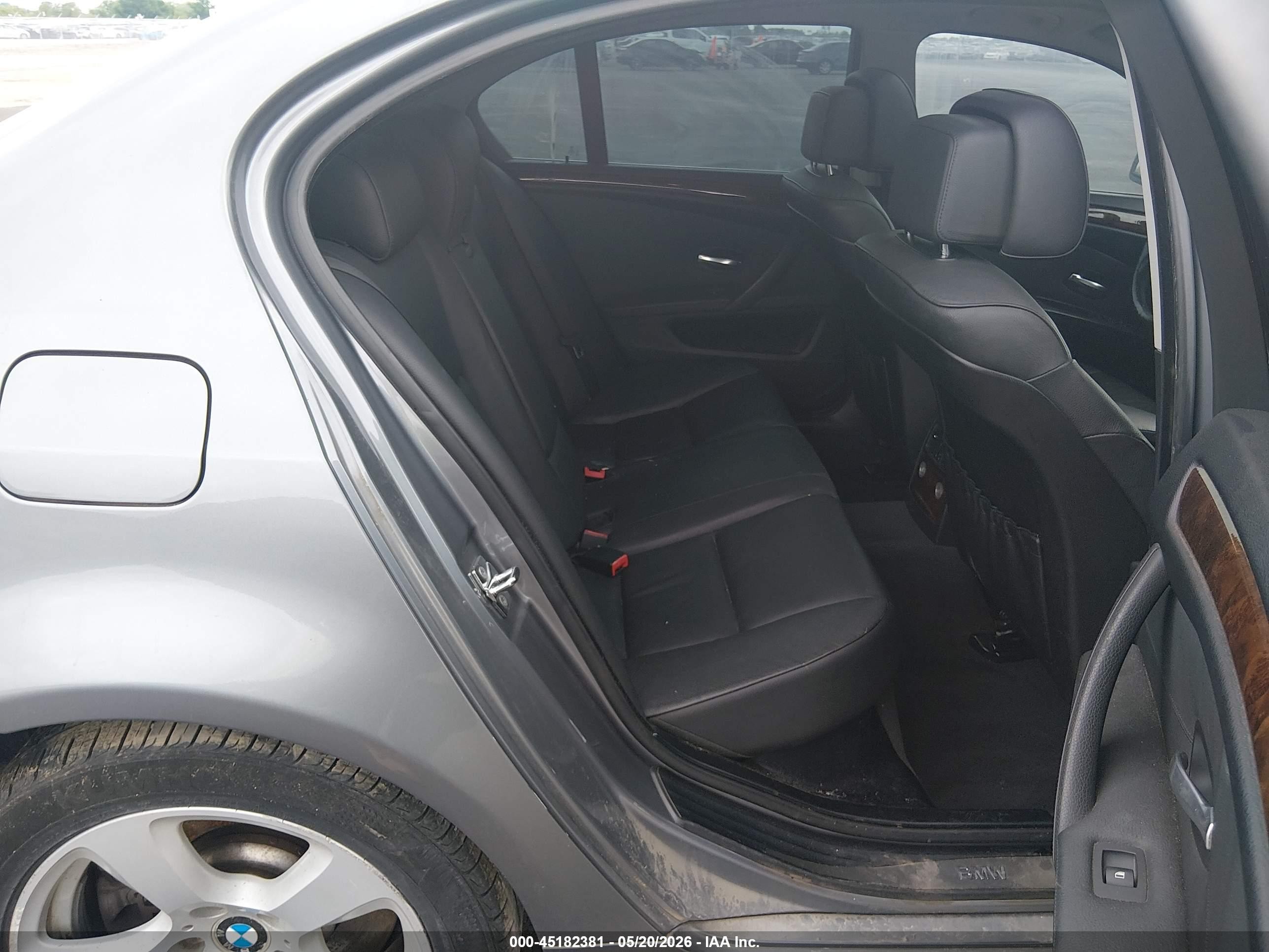 2008 Bmw 535i   Silver vin: WBANW13538CZ82387