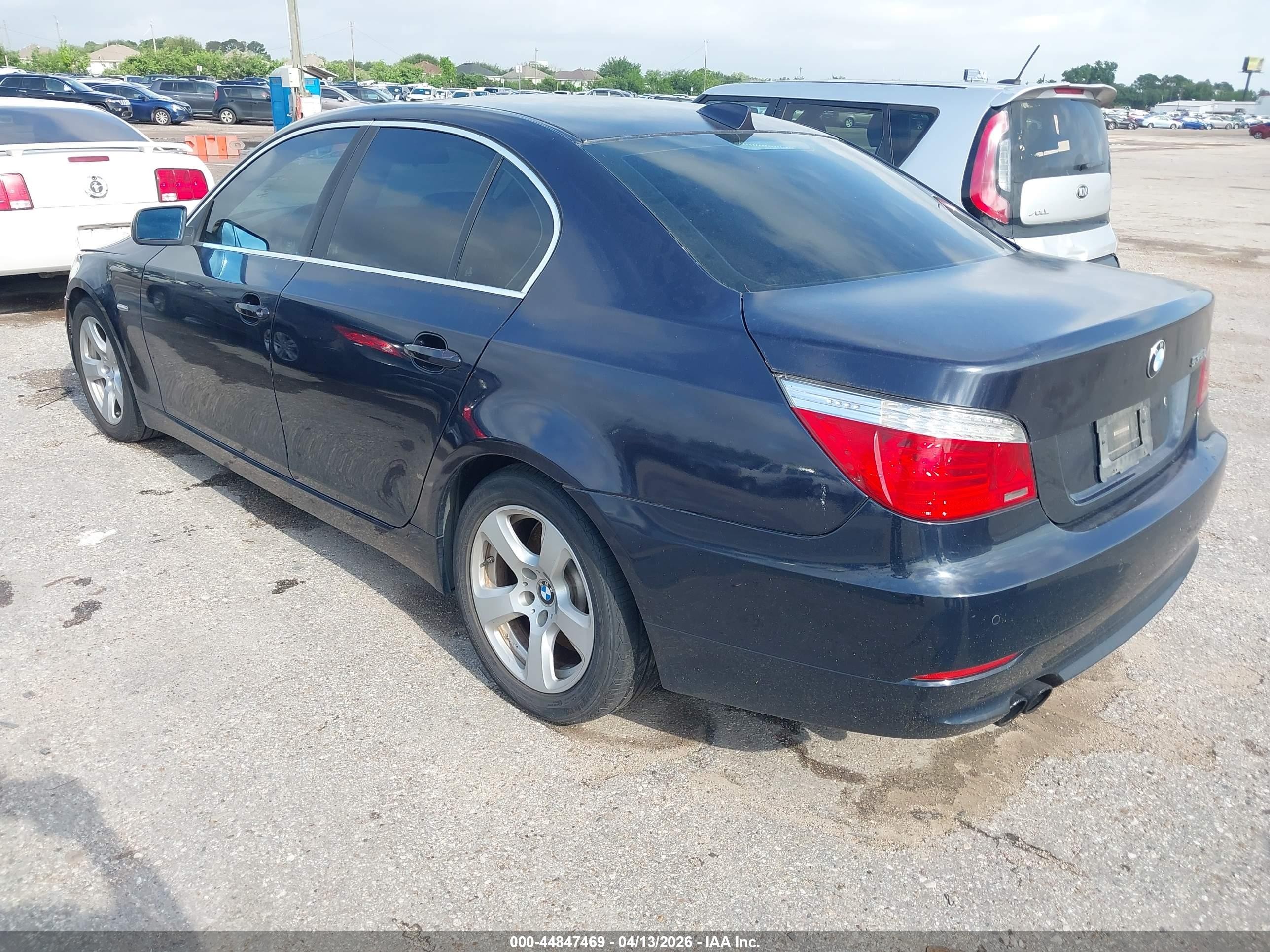 2008 Bmw 535i   Dark Blue vin: WBANW13548CZ82706