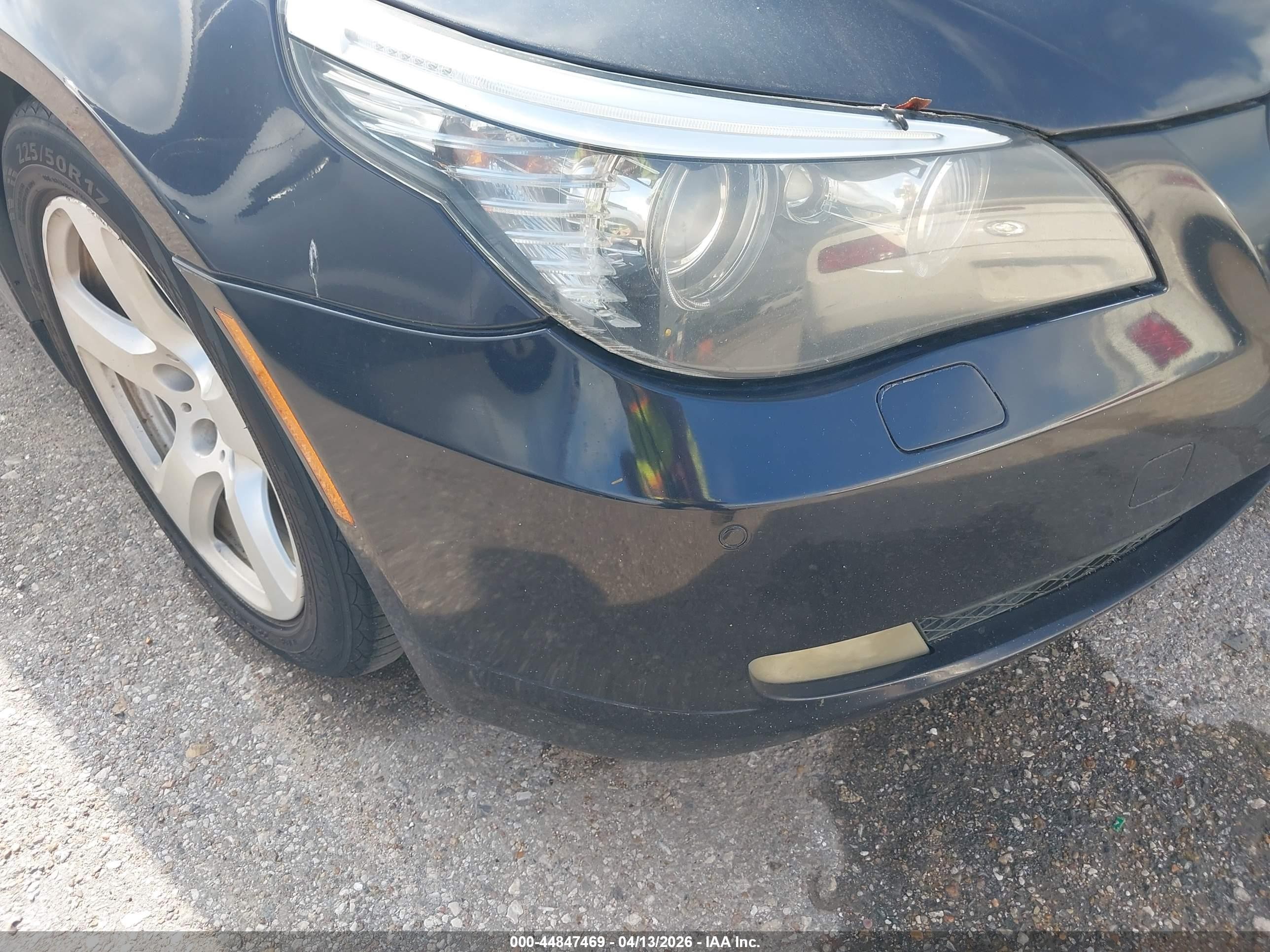 2008 Bmw 535i   Dark Blue vin: WBANW13548CZ82706