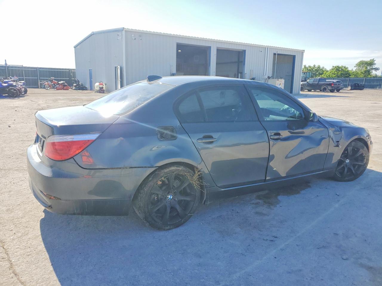 2009 Bmw 535 I Black vin: WBANW13559C161762