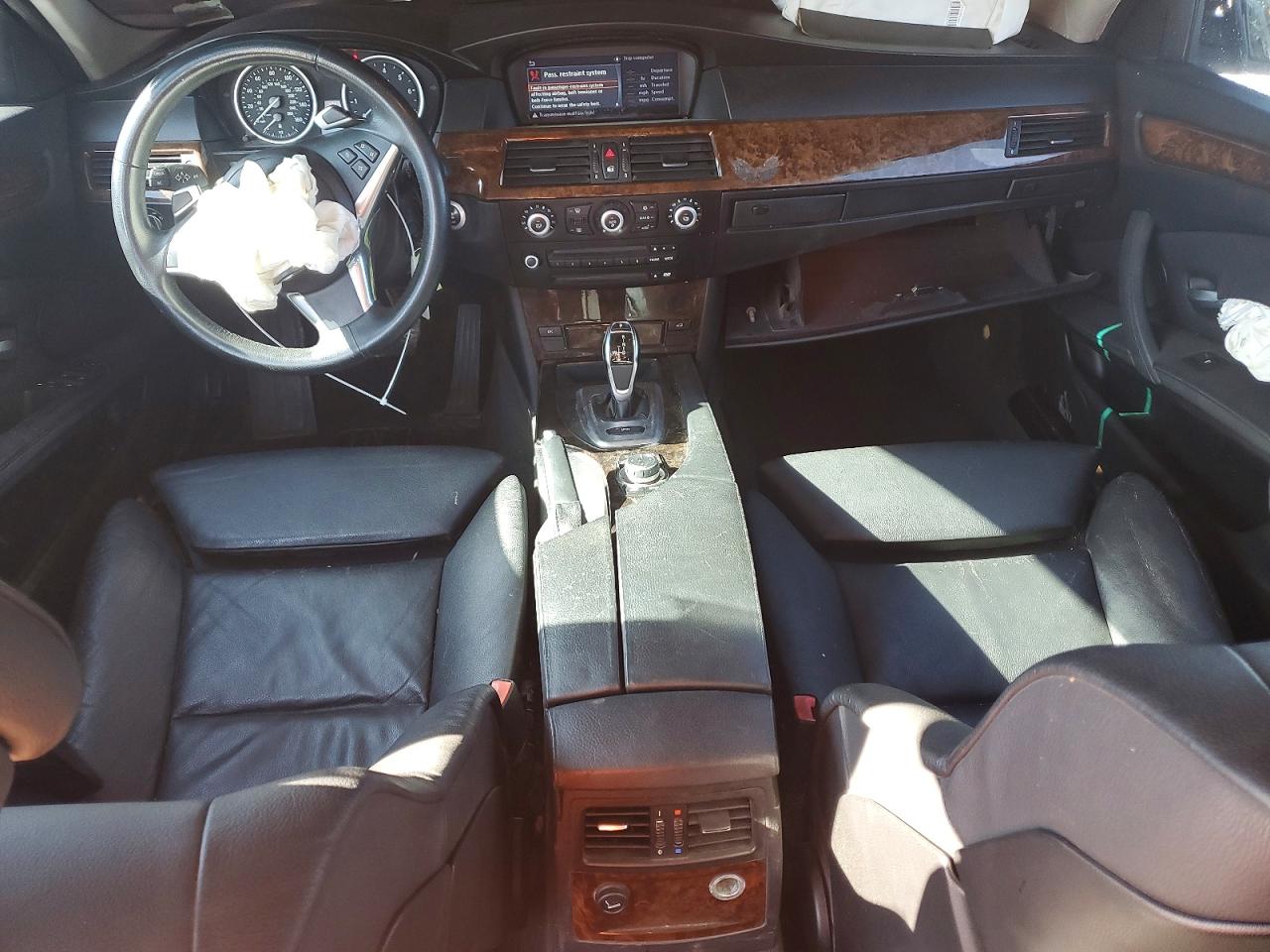 2009 Bmw 535 I Black vin: WBANW13559C161762