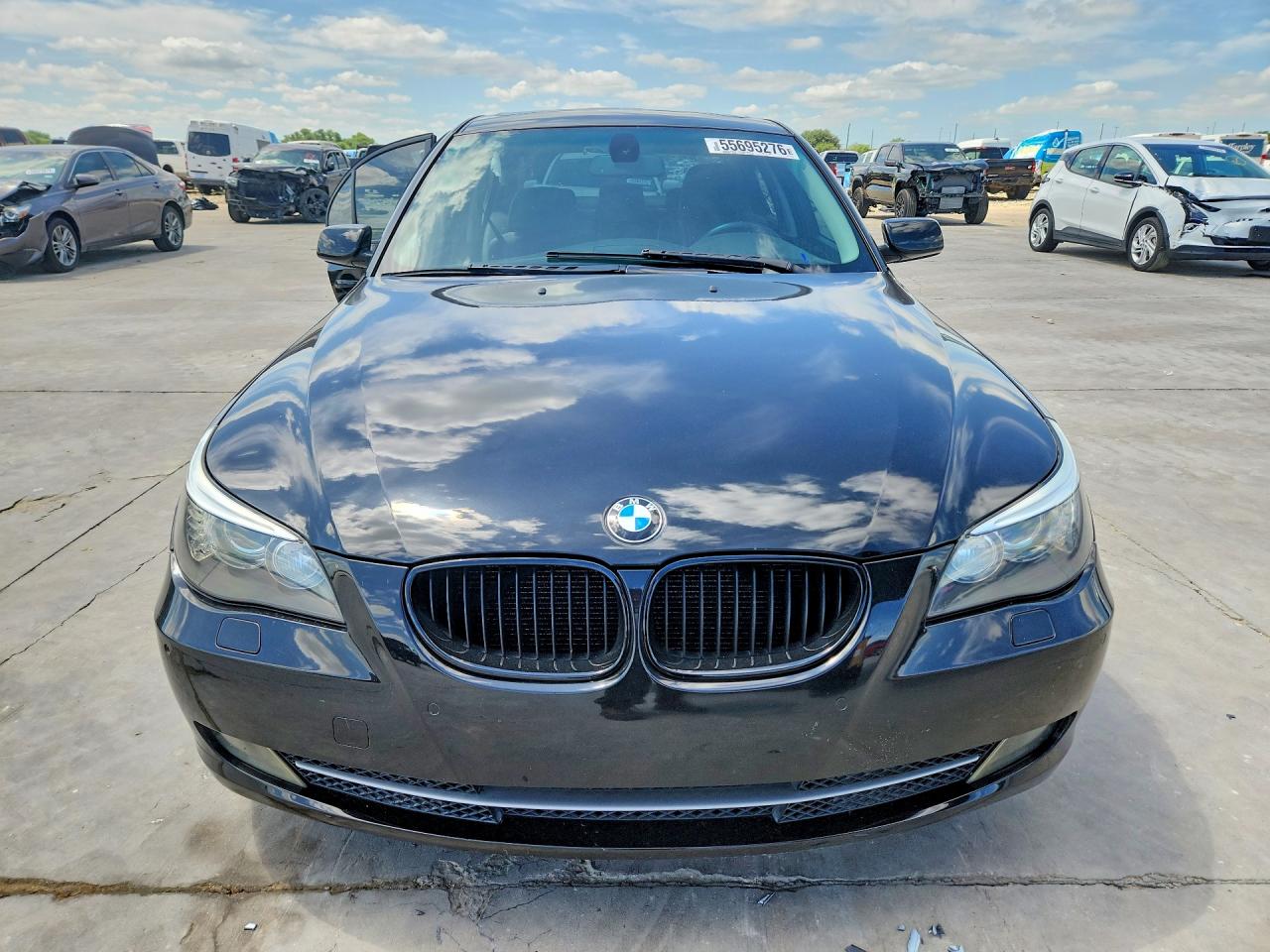 2008 Bmw 535 I Black vin: WBANW13568CZ77166