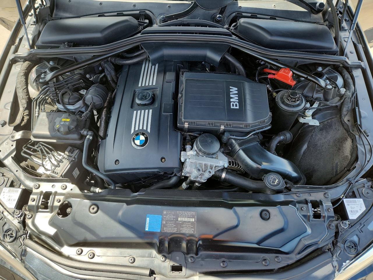2008 Bmw 535 I Black vin: WBANW13568CZ77166