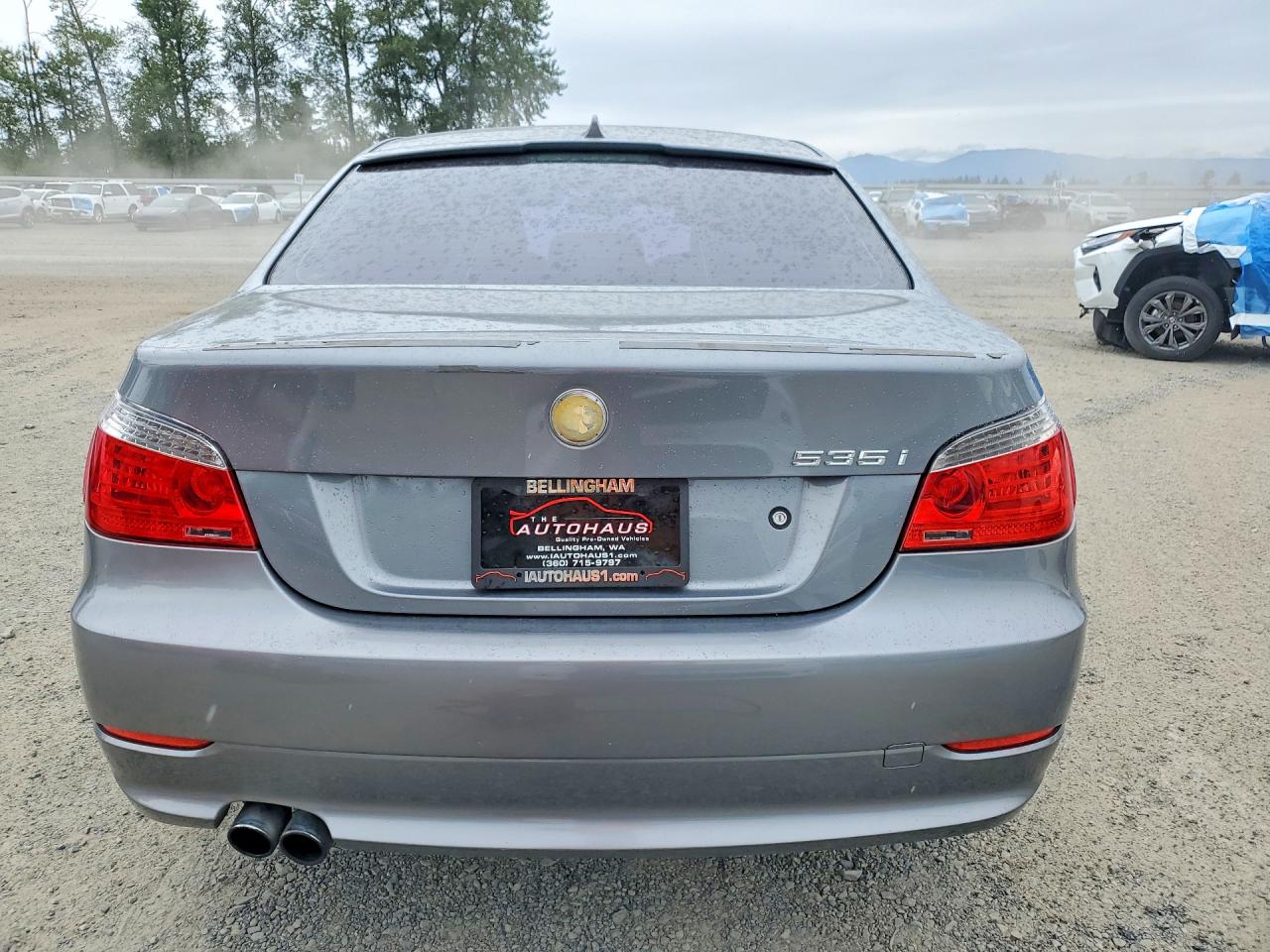 2008 Bmw 535 I Gray vin: WBANW13578CZ84451