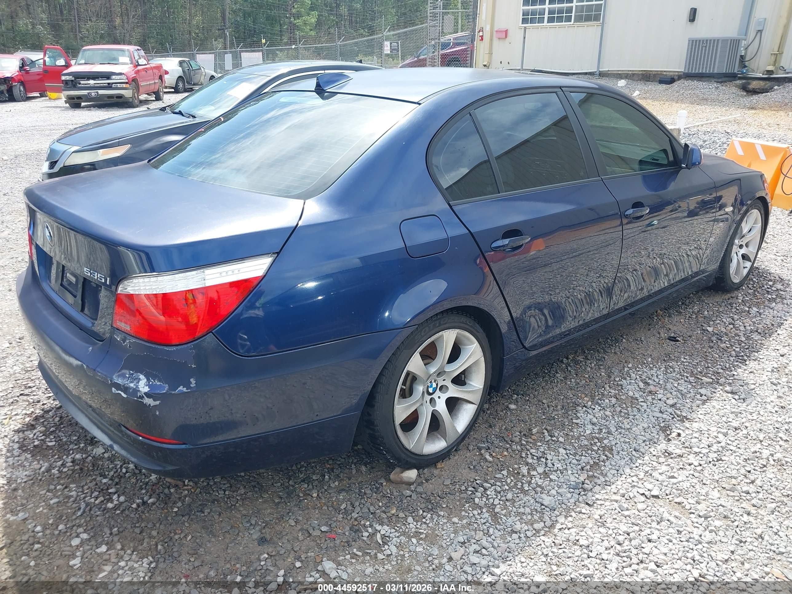 2009 Bmw 535i   Blue vin: WBANW13579C163514