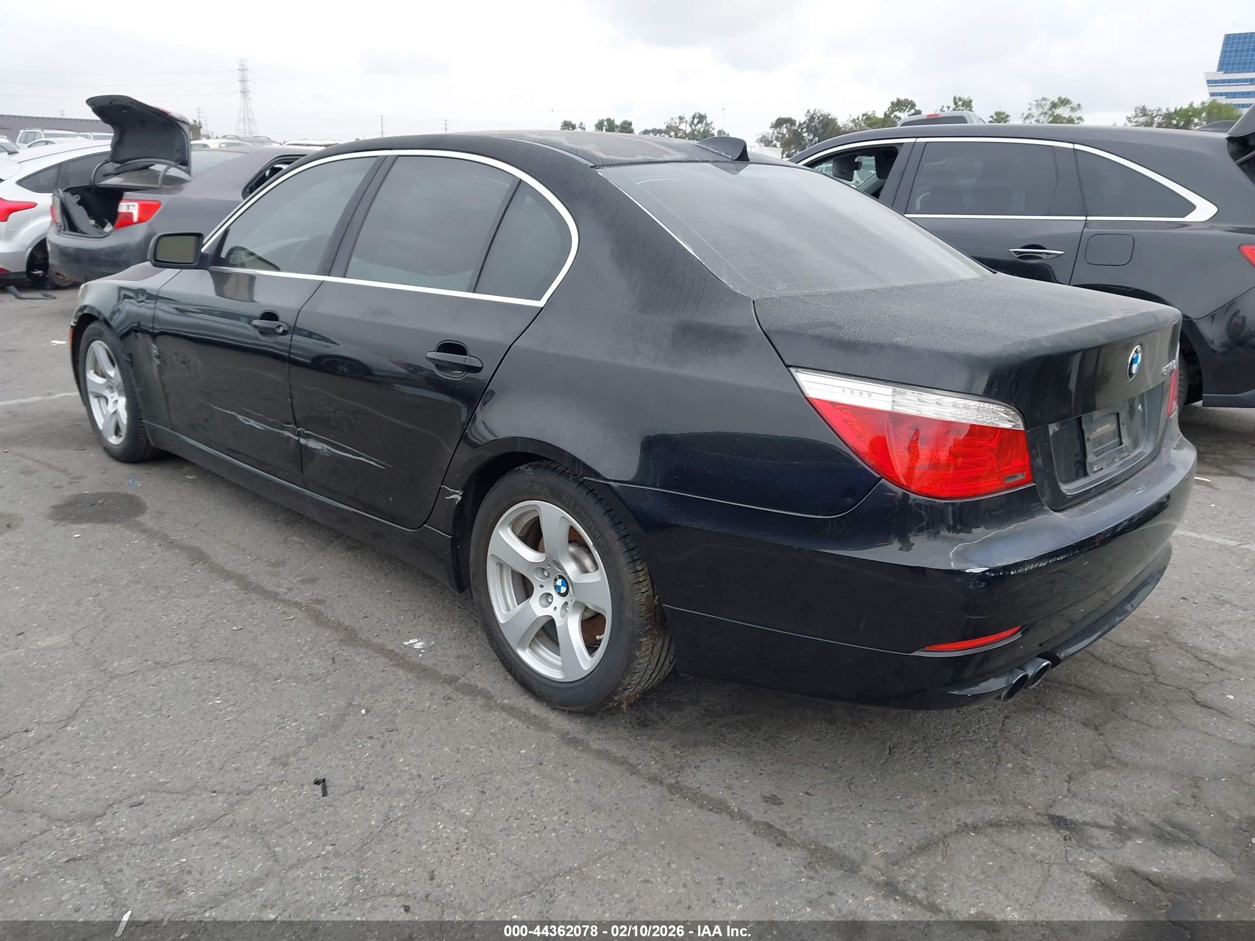 2008 Bmw 535i   Black vin: WBANW13588CZ83924