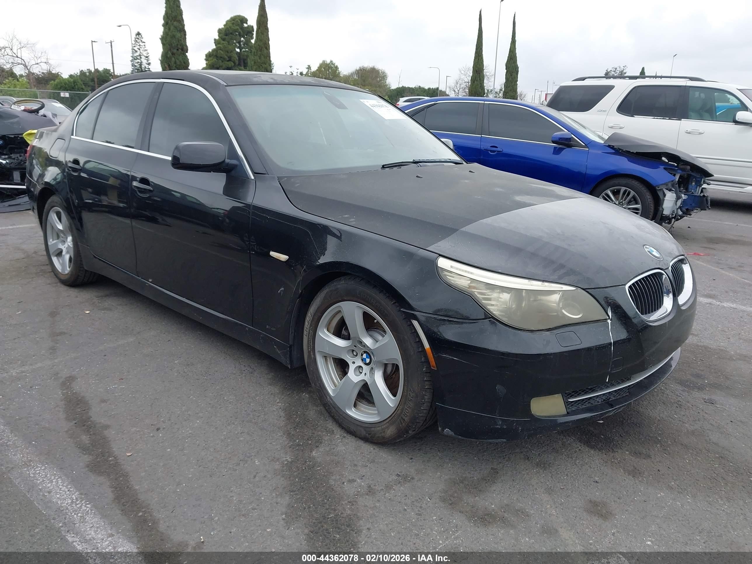 2008 Bmw 535i   Black vin: WBANW13588CZ83924