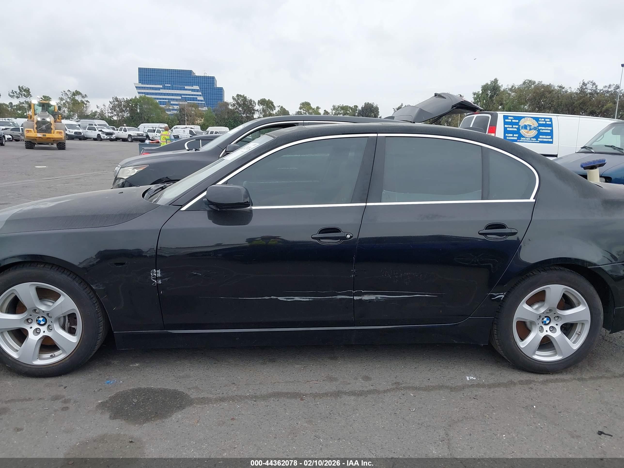2008 Bmw 535i   Black vin: WBANW13588CZ83924