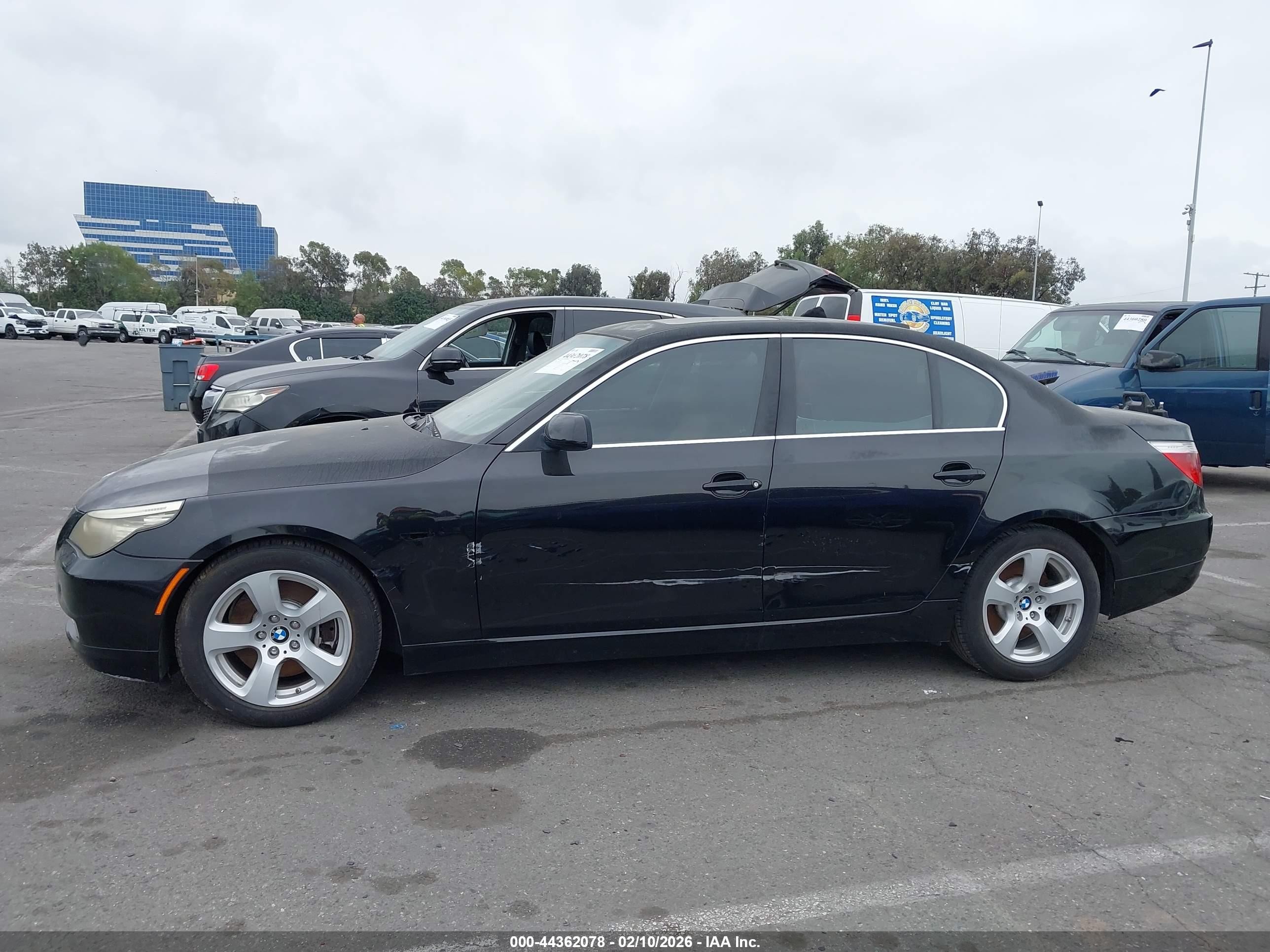 2008 Bmw 535i   Black vin: WBANW13588CZ83924