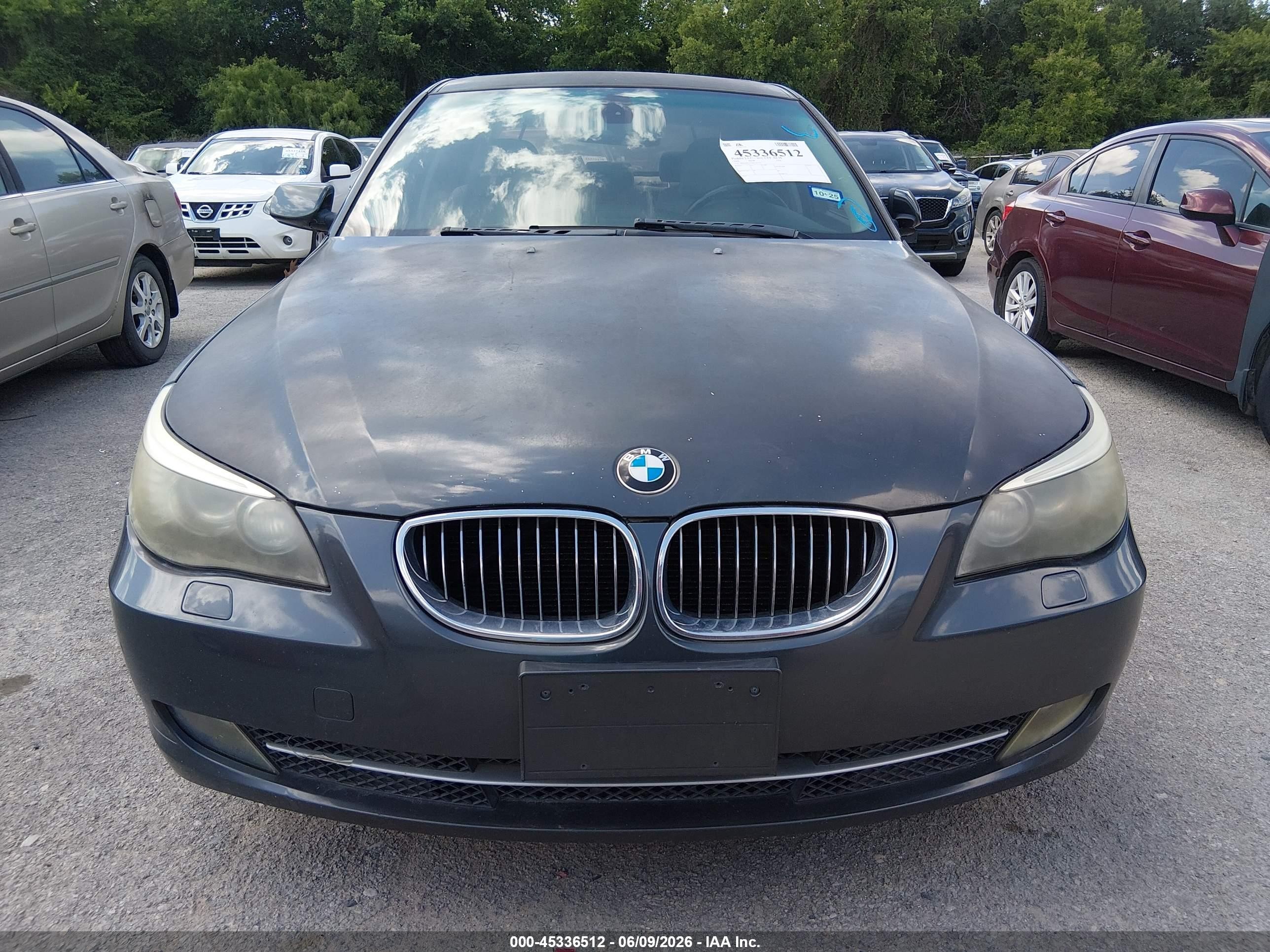 2008 Bmw 535i   Gray vin: WBANW135X8CZ81141