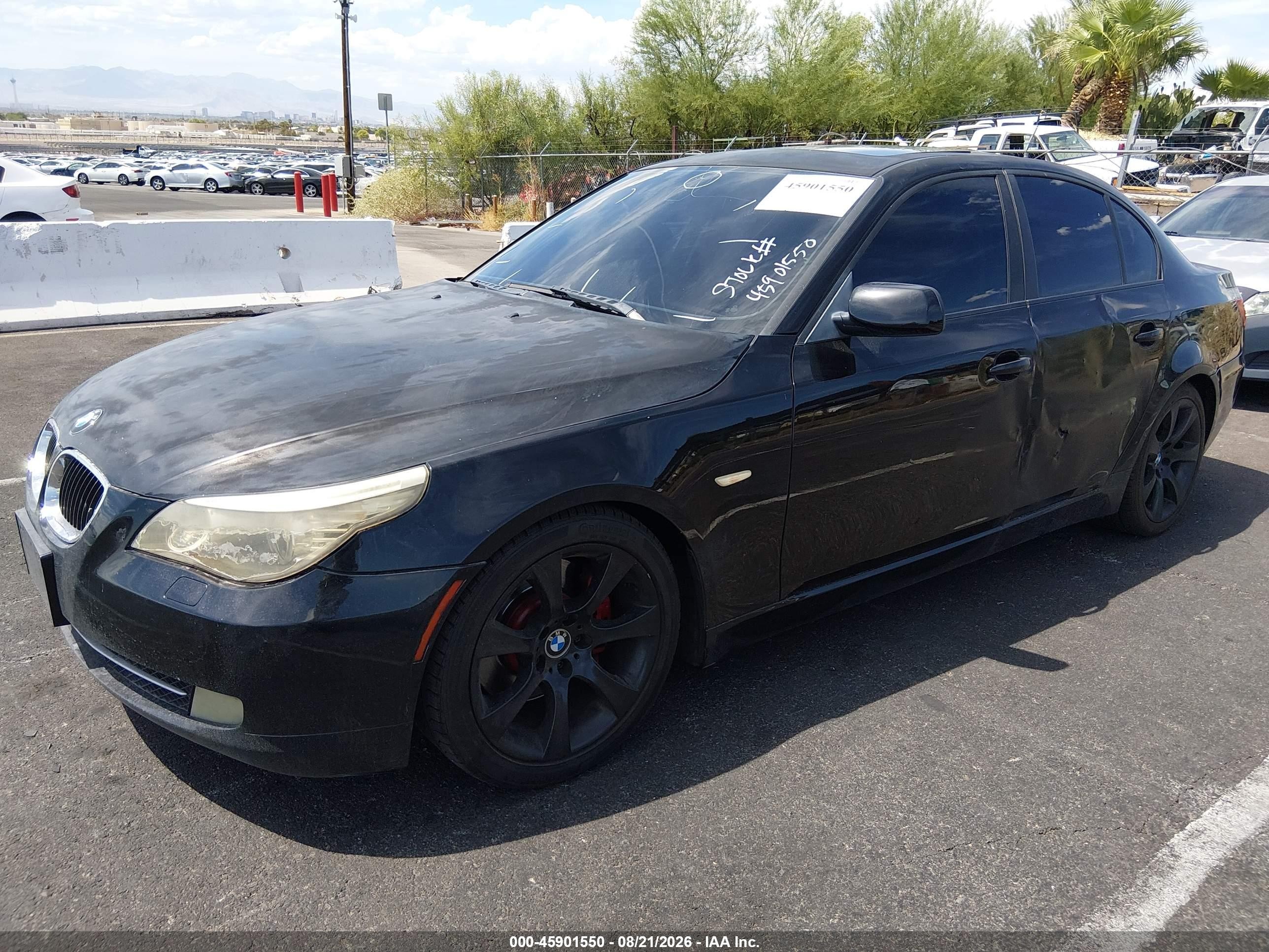 2010 Bmw 535i   Black vin: WBANW1C50AC164508