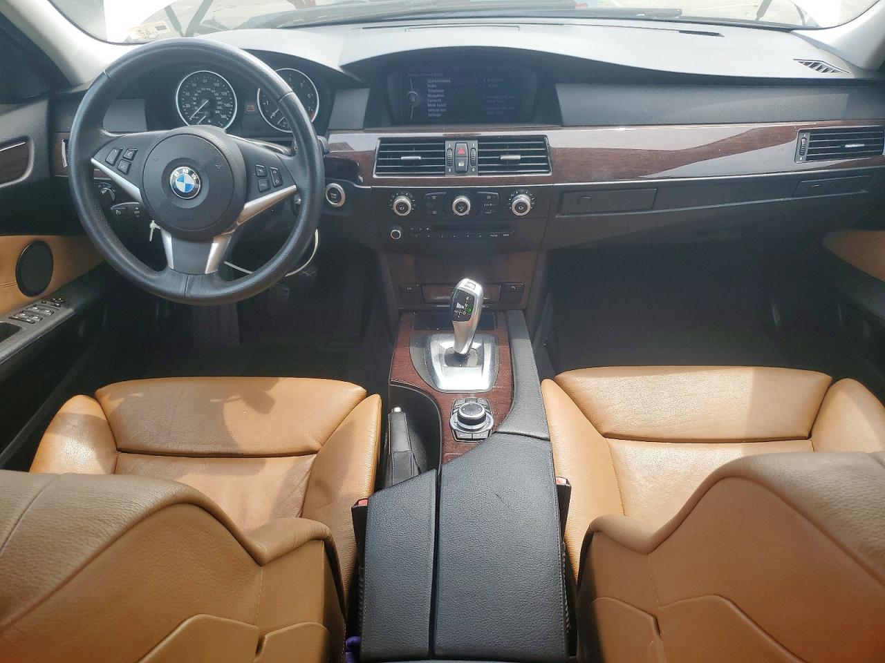2010 Bmw 535 I White vin: WBANW1C50AC164864