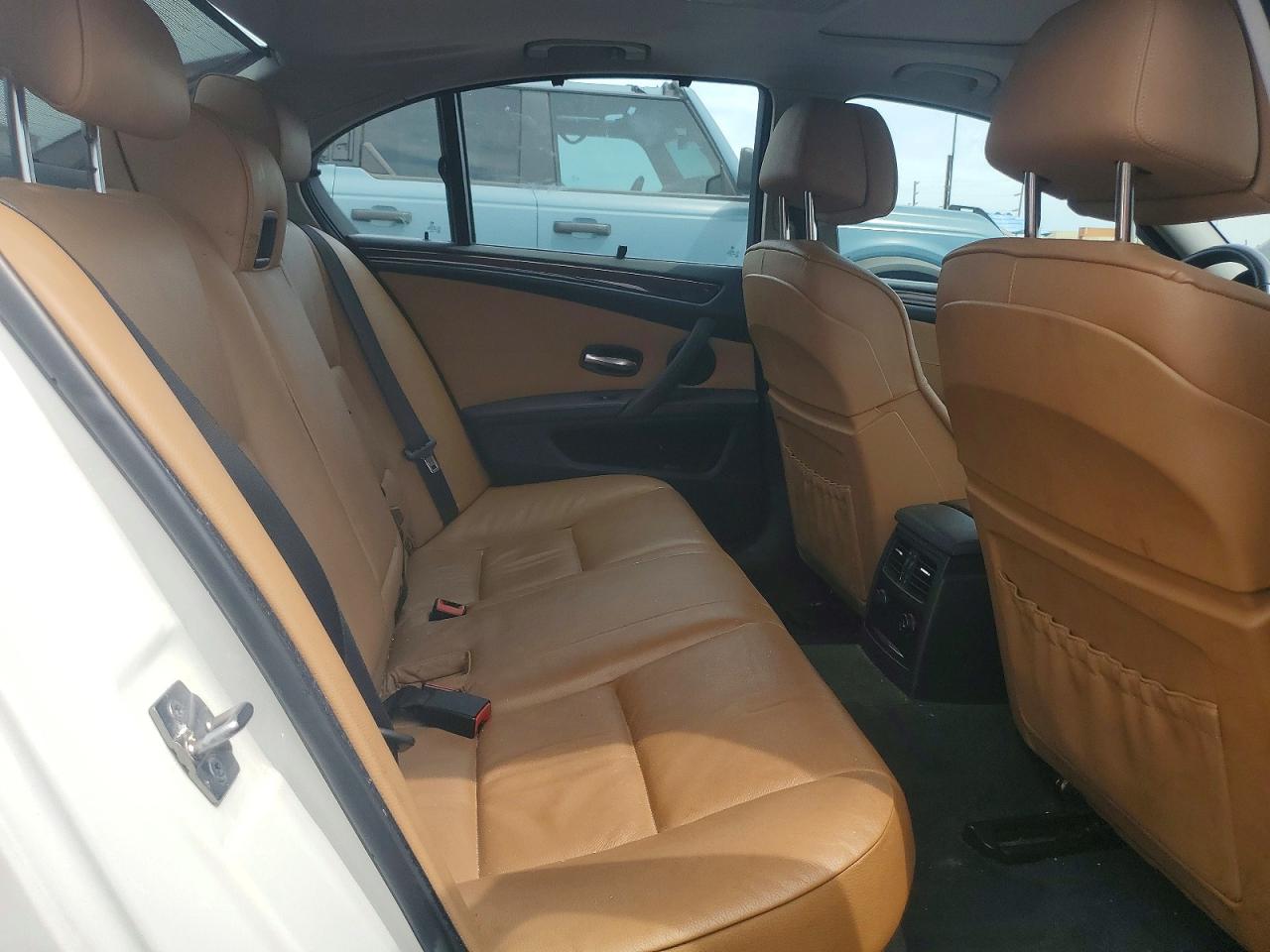2010 Bmw 535 I White vin: WBANW1C50AC164864