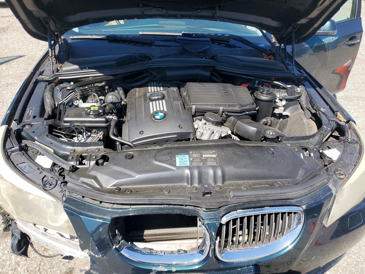 2010 Bmw 535 I Green vin: WBANW1C52AC167331