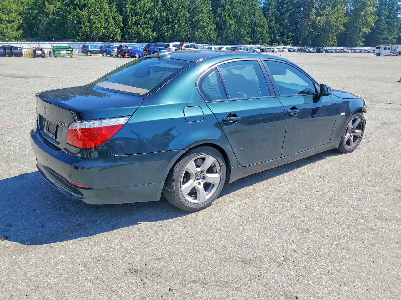 2010 Bmw 535 I Green vin: WBANW1C52AC167331