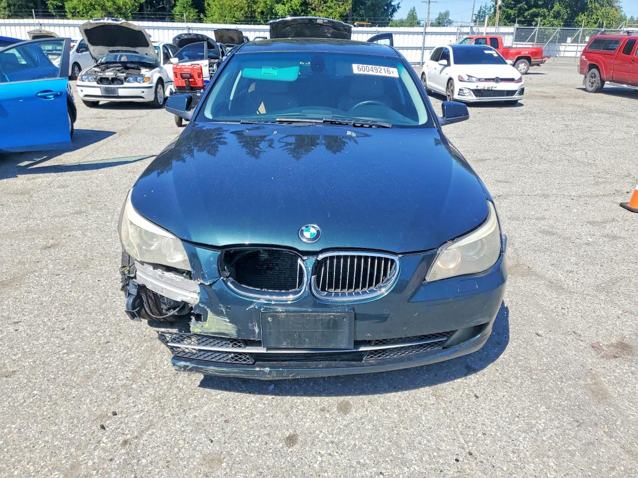 2010 Bmw 535 I Green vin: WBANW1C52AC167331