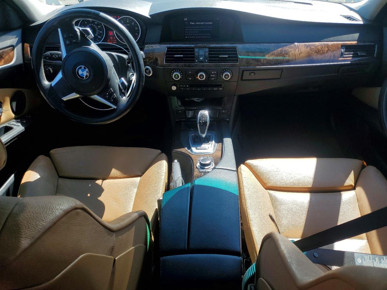 2010 Bmw 535 I Green vin: WBANW1C52AC167331