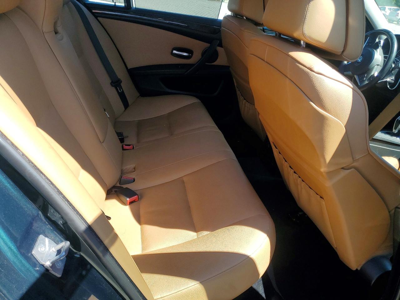 2010 Bmw 535 I Green vin: WBANW1C52AC167331