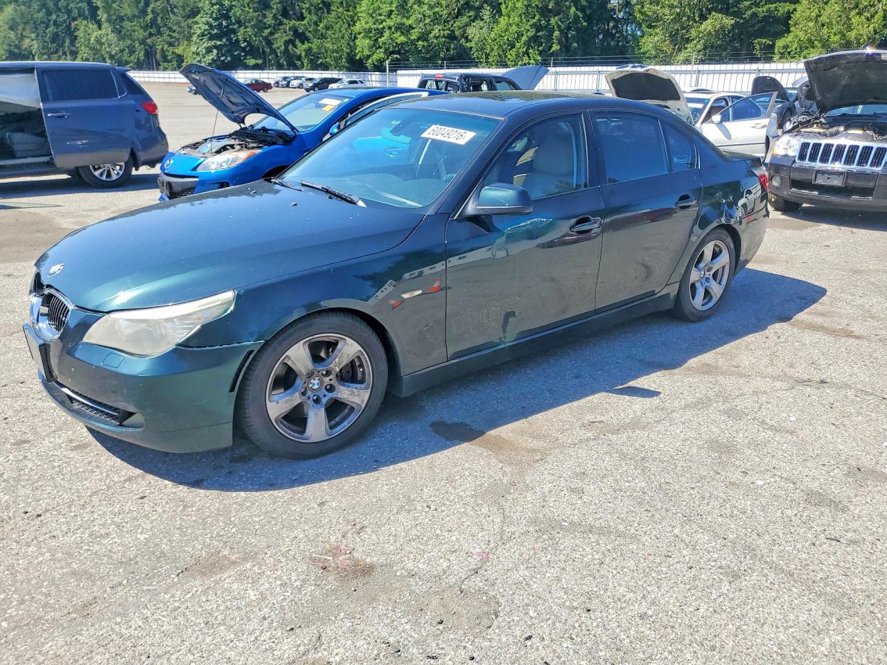 2010 Bmw 535 I Зеленый vin: WBANW1C52AC167331