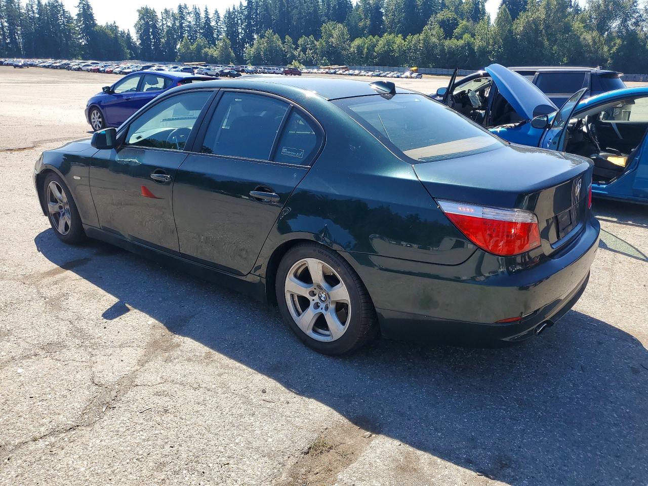2010 Bmw 535 I Green vin: WBANW1C52AC167331