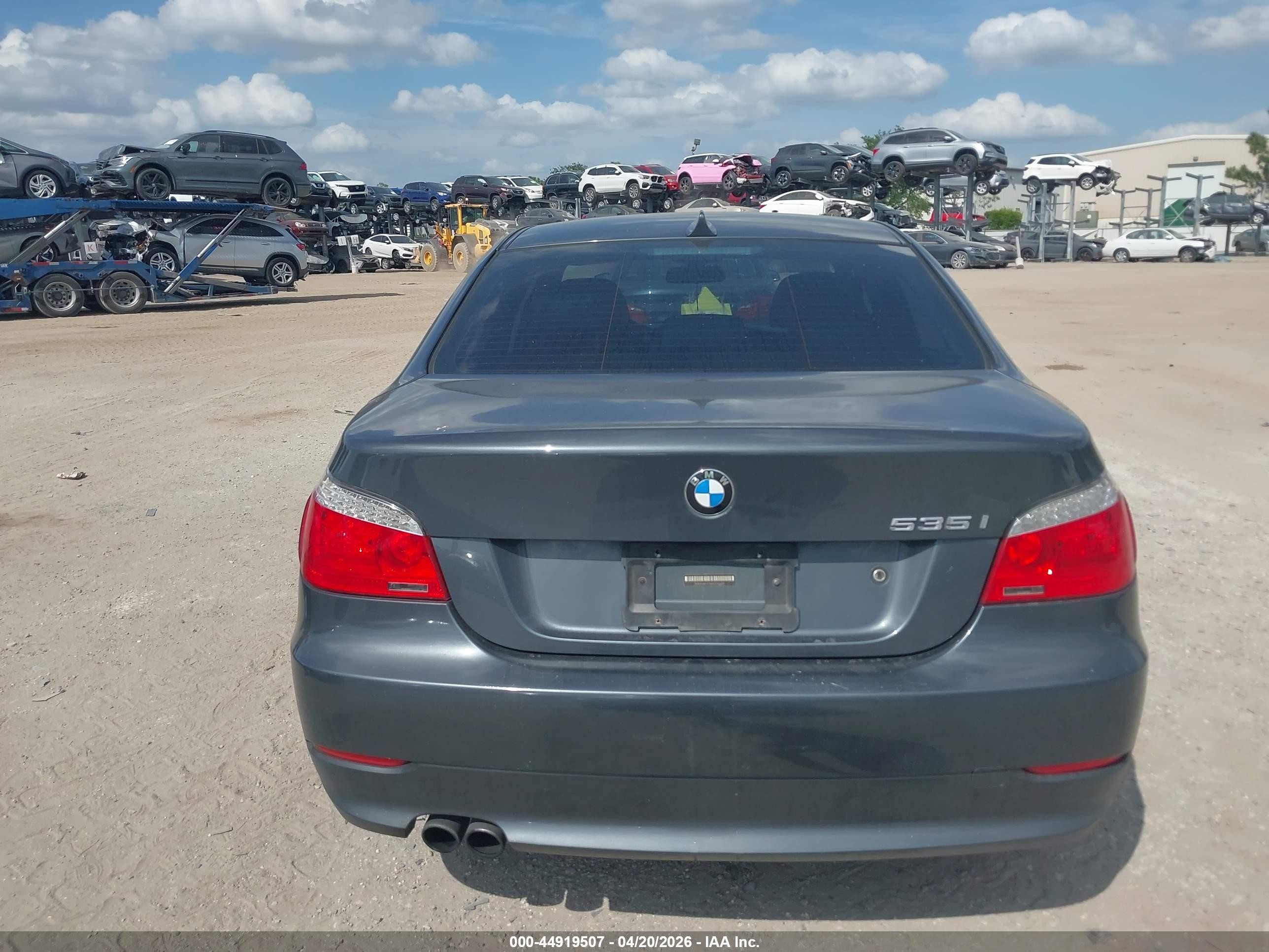2010 Bmw 535i   Gray vin: WBANW1C54AC165659