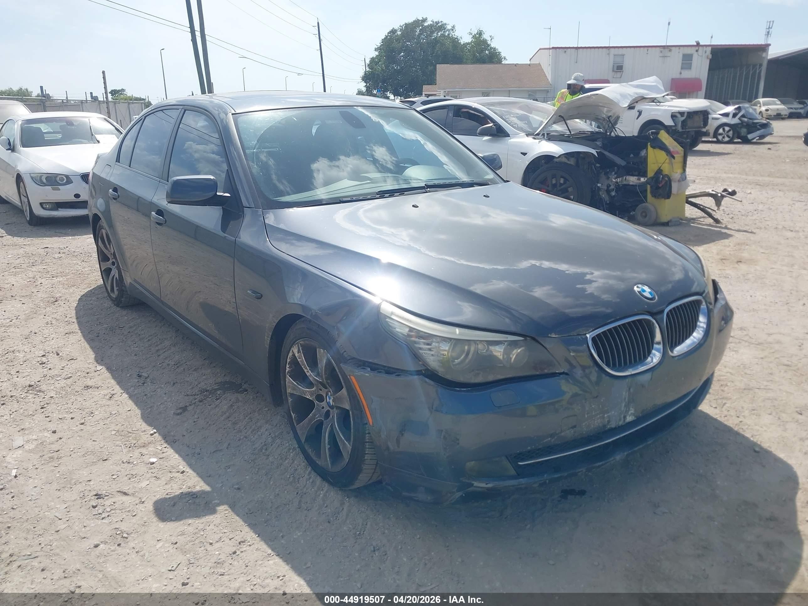 2010 Bmw 535i   Gray vin: WBANW1C54AC165659