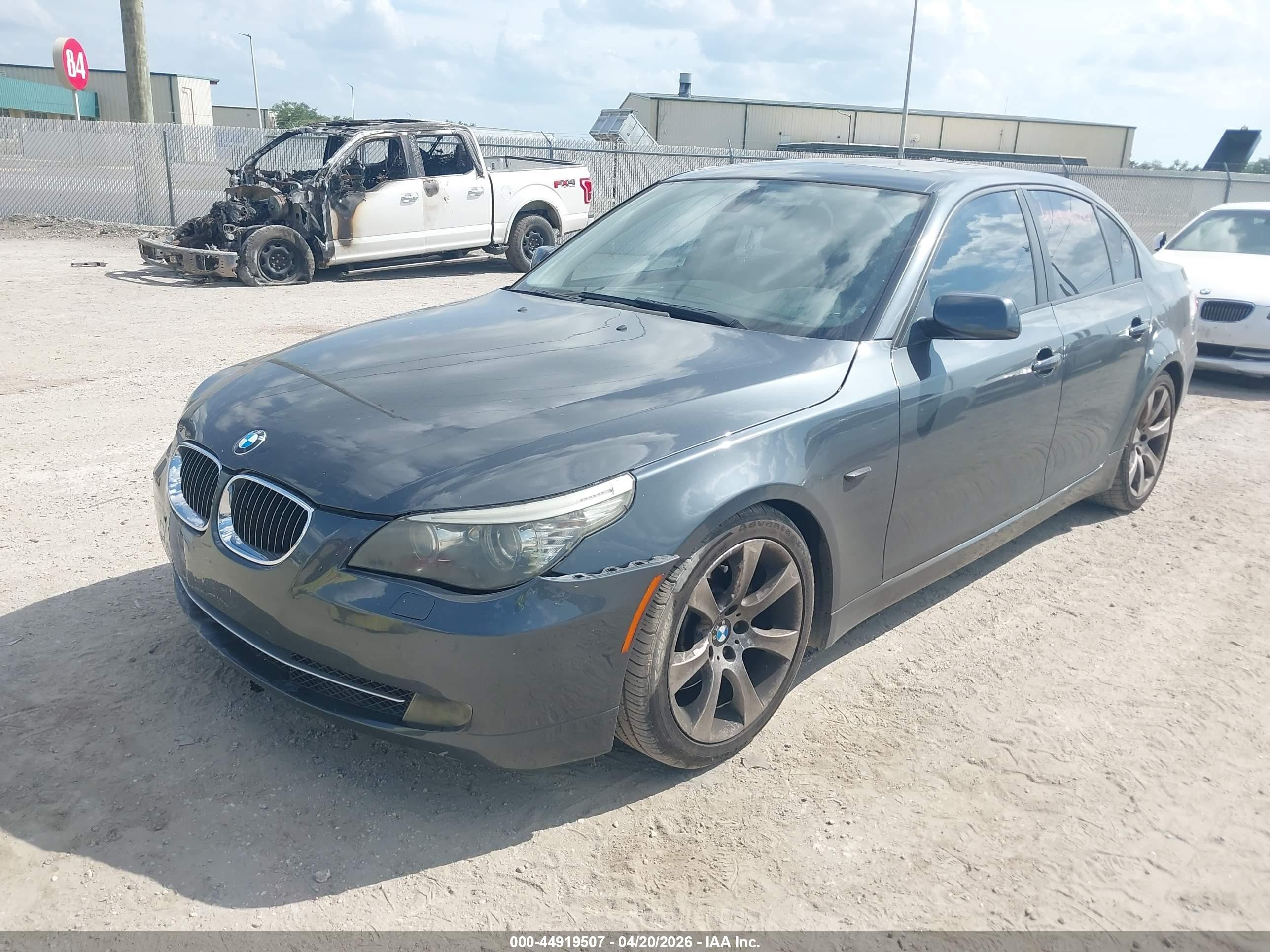 2010 Bmw 535i   Gray vin: WBANW1C54AC165659