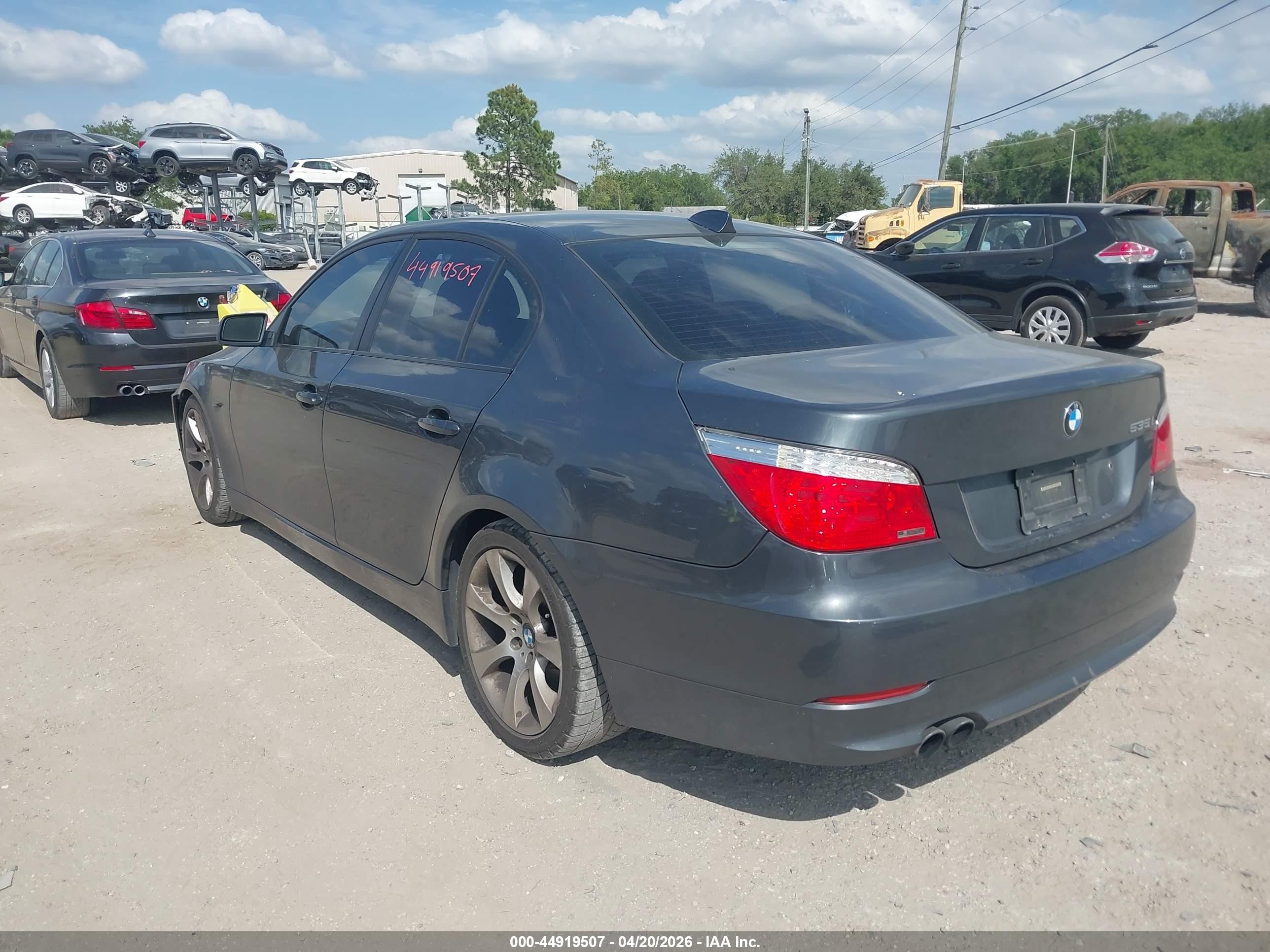 2010 Bmw 535i   Gray vin: WBANW1C54AC165659