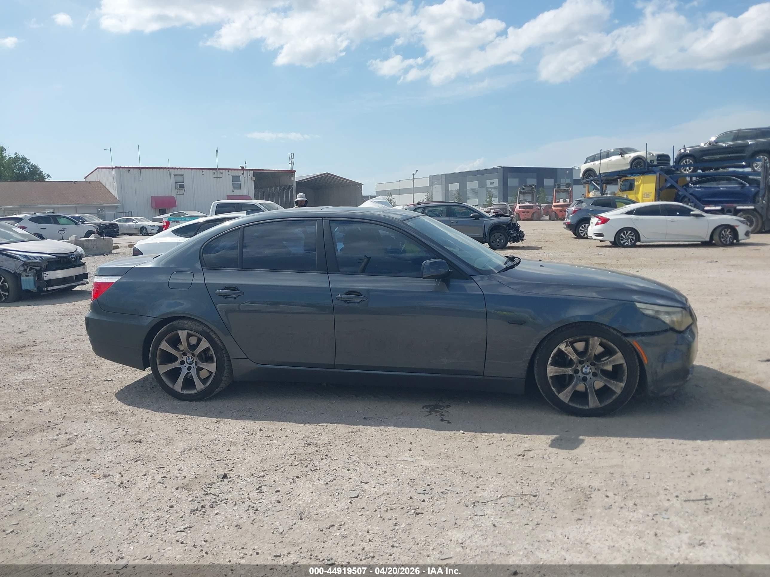 2010 Bmw 535i   Gray vin: WBANW1C54AC165659