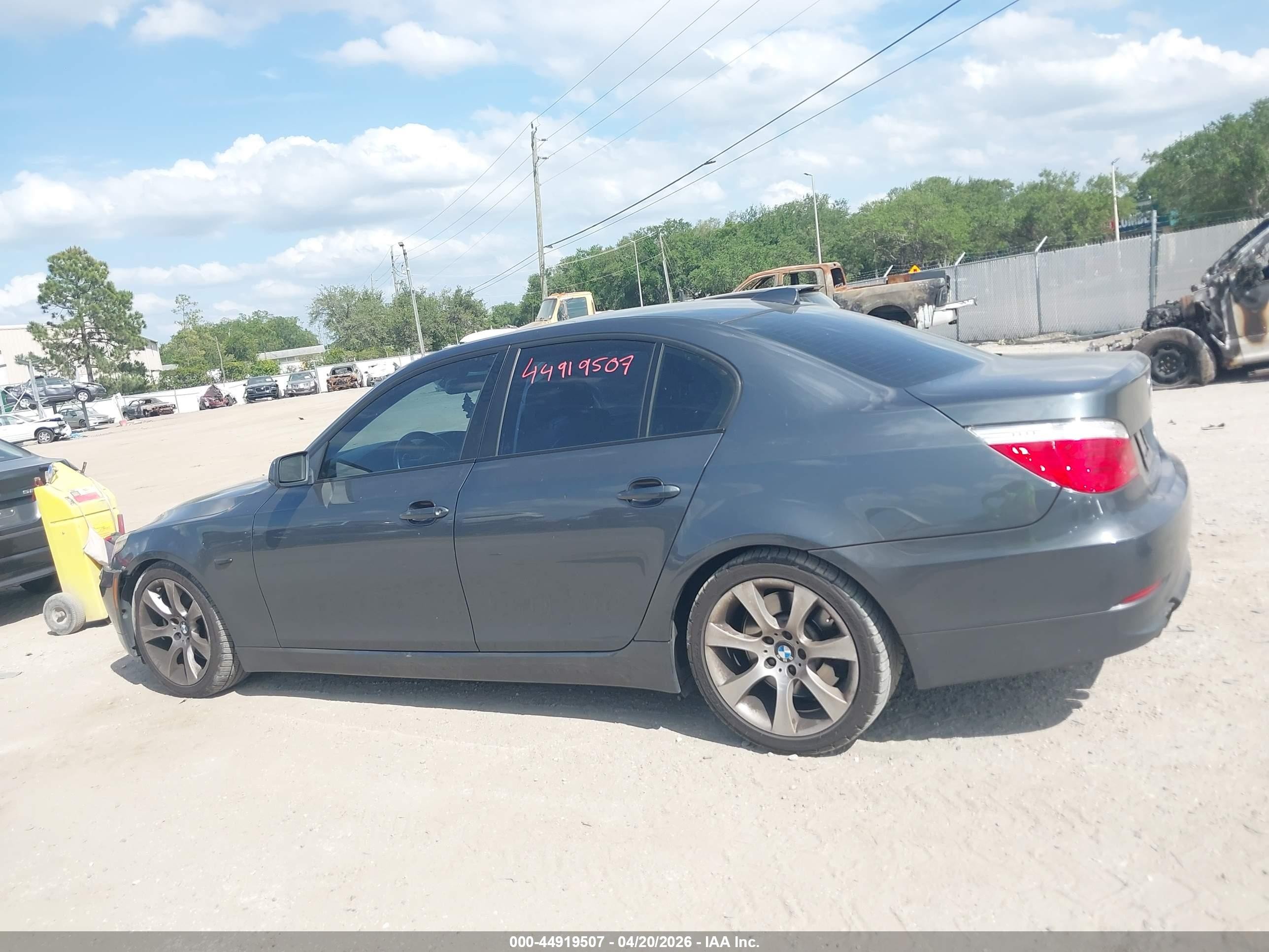 2010 Bmw 535i   Gray vin: WBANW1C54AC165659
