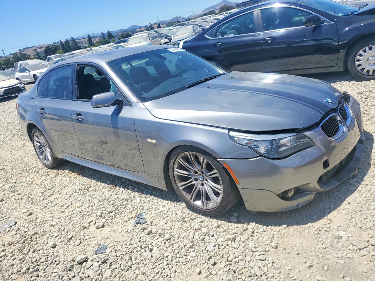 2010 Bmw 535 I Gray vin: WBANW1C56AC165212