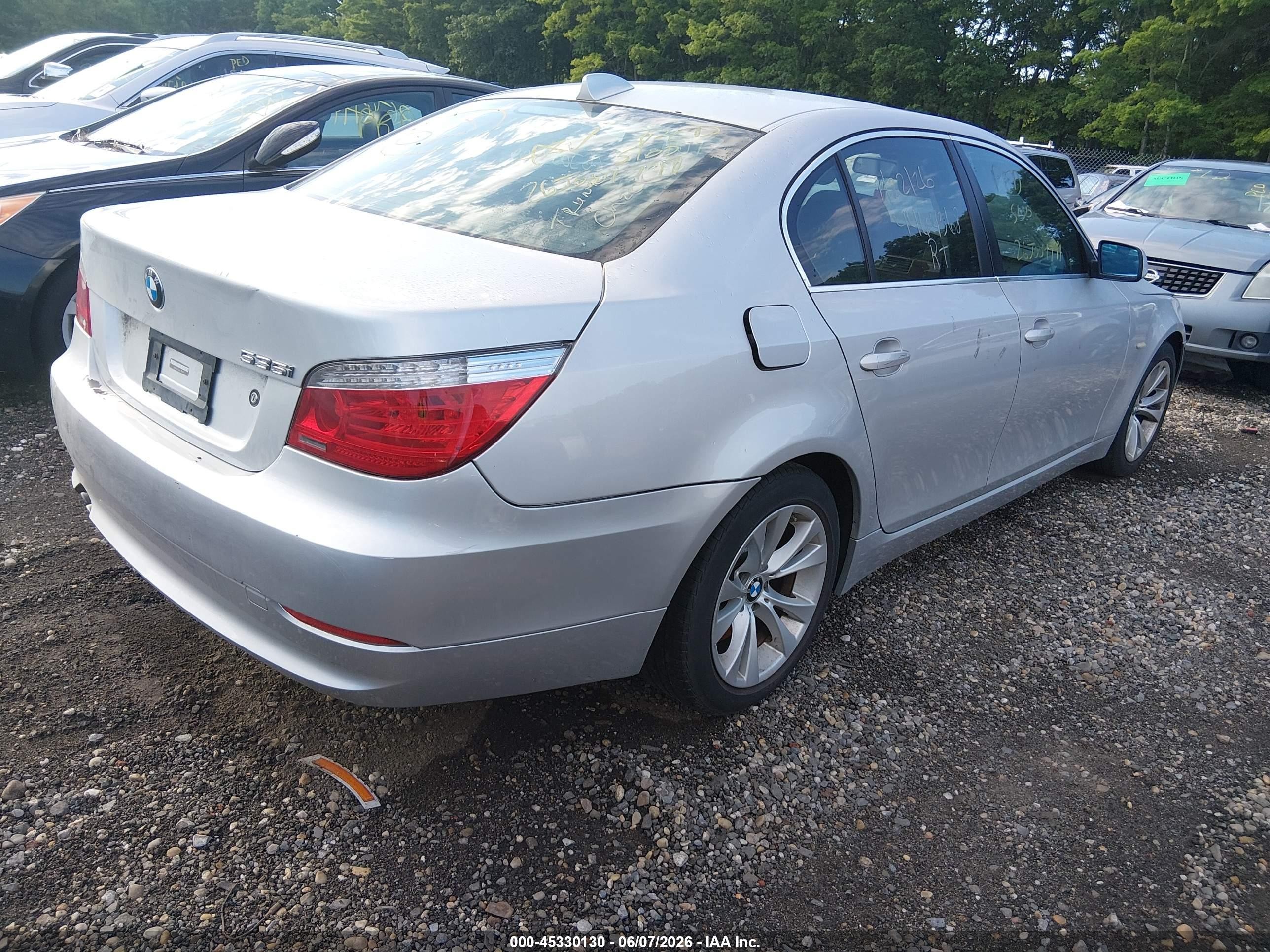 2010 Bmw 535i   Gray vin: WBANW1C57AC164182