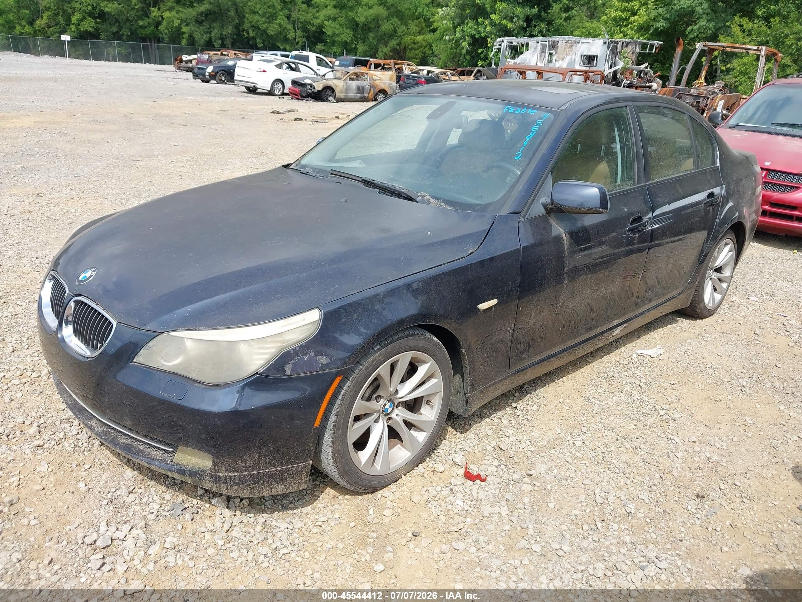 2010 Bmw 535i   Navy vin: WBANW1C57AC165039