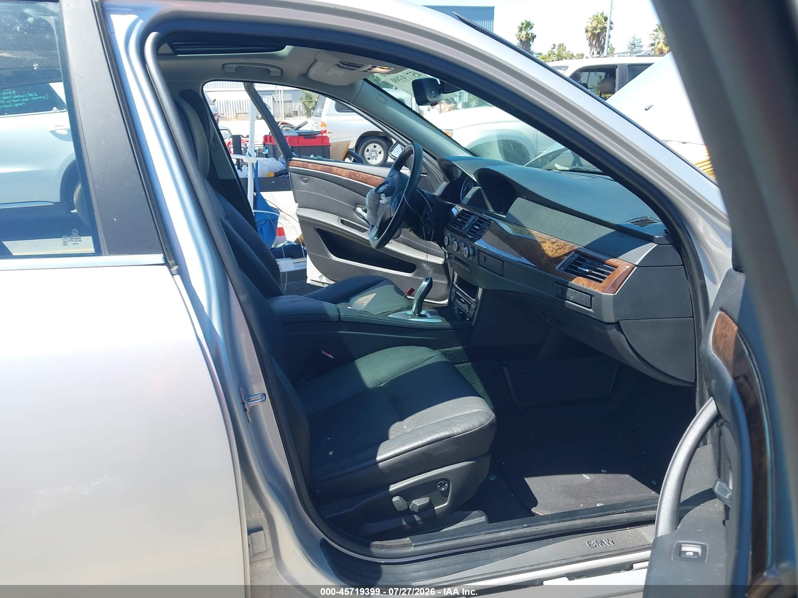 2010 Bmw 535i   Gray vin: WBANW1C57AC167972