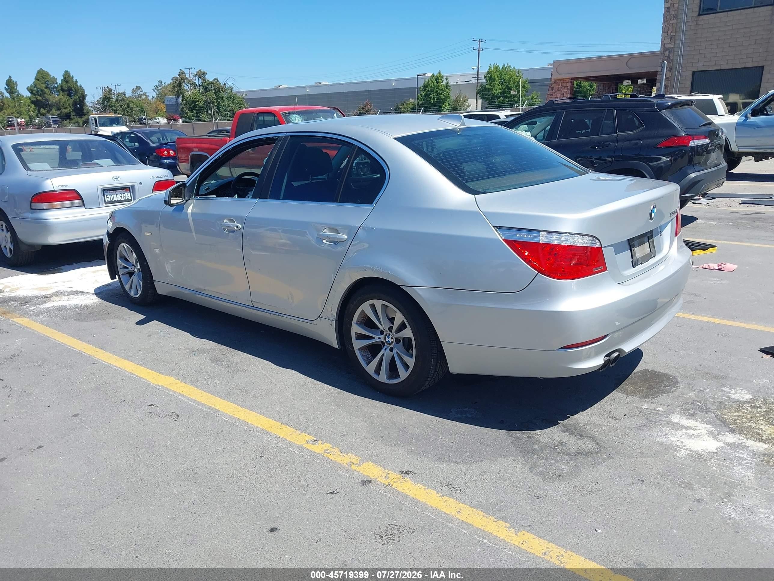 2010 Bmw 535i   Gray vin: WBANW1C57AC167972