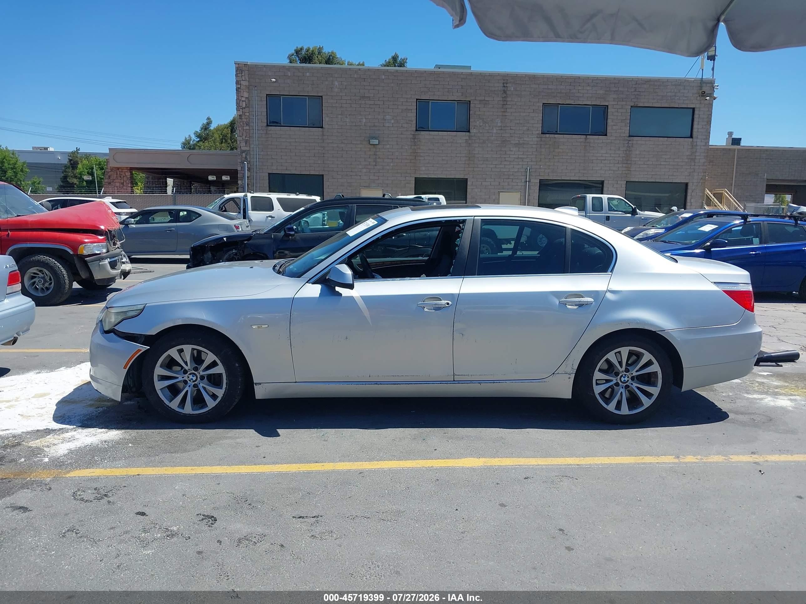 2010 Bmw 535i   Gray vin: WBANW1C57AC167972