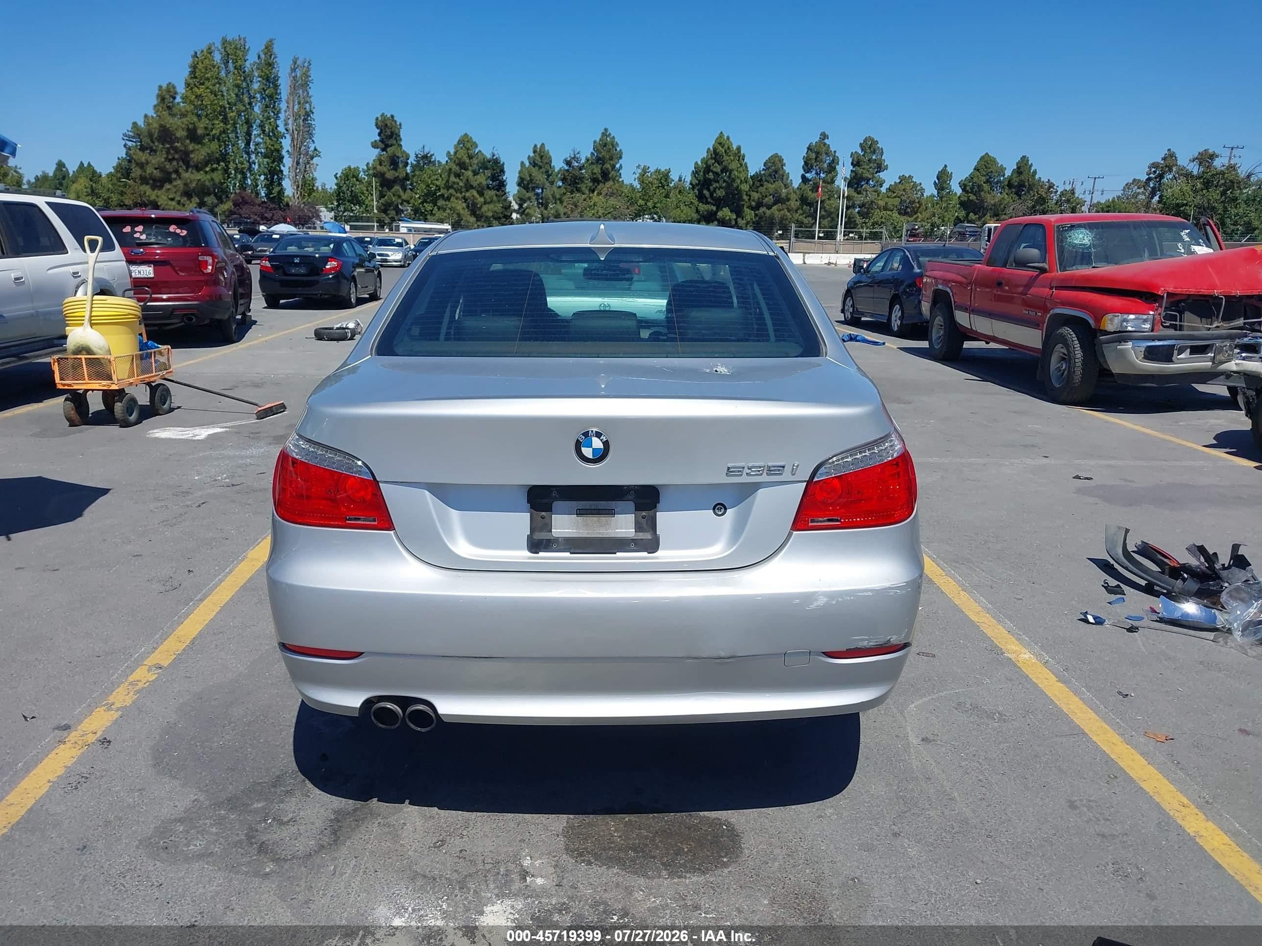 2010 Bmw 535i   Gray vin: WBANW1C57AC167972