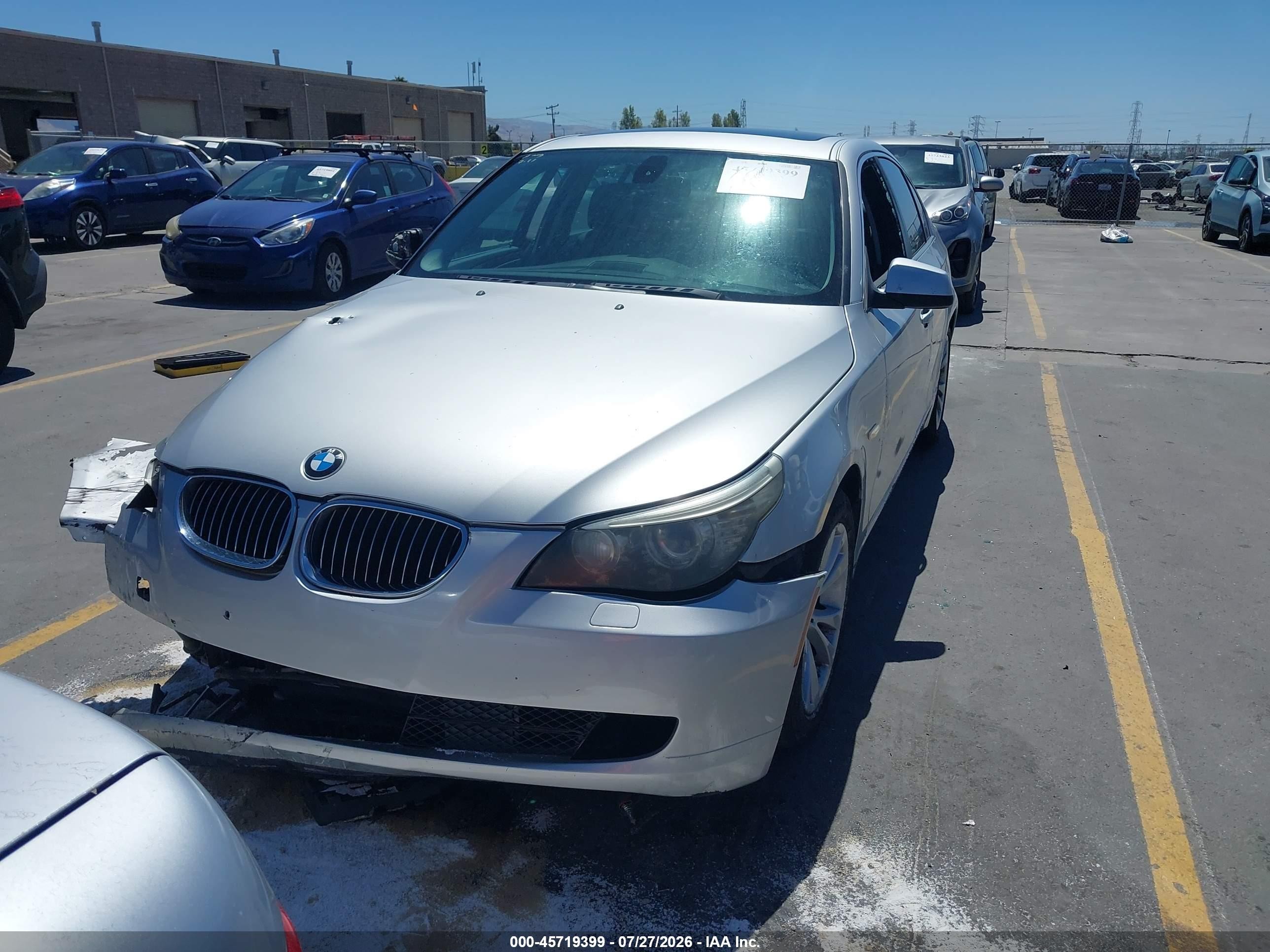 2010 Bmw 535i   Gray vin: WBANW1C57AC167972
