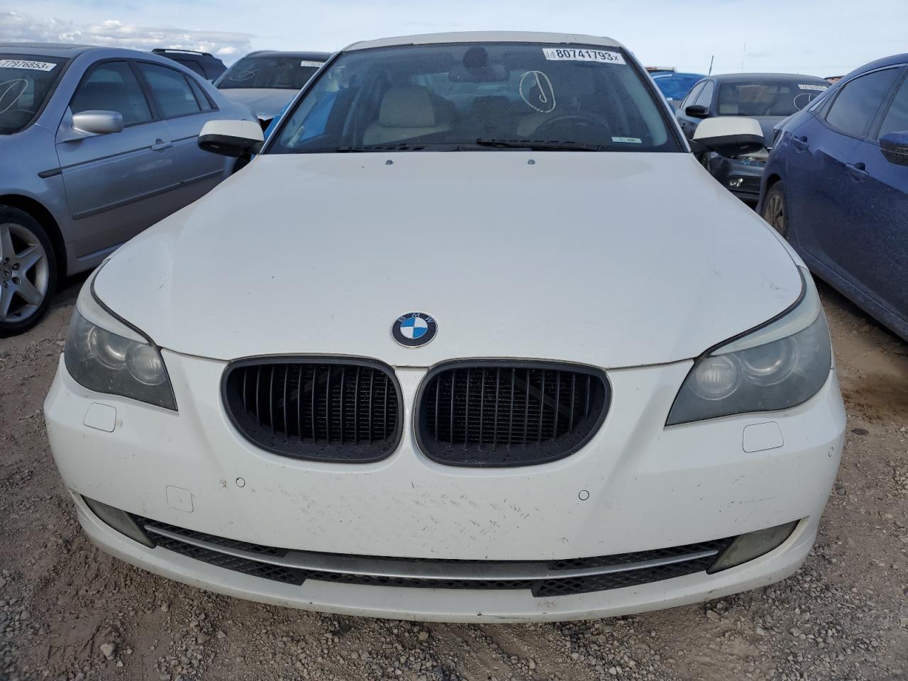 2010 Bmw 535 I White vin: WBANW1C58AC167074