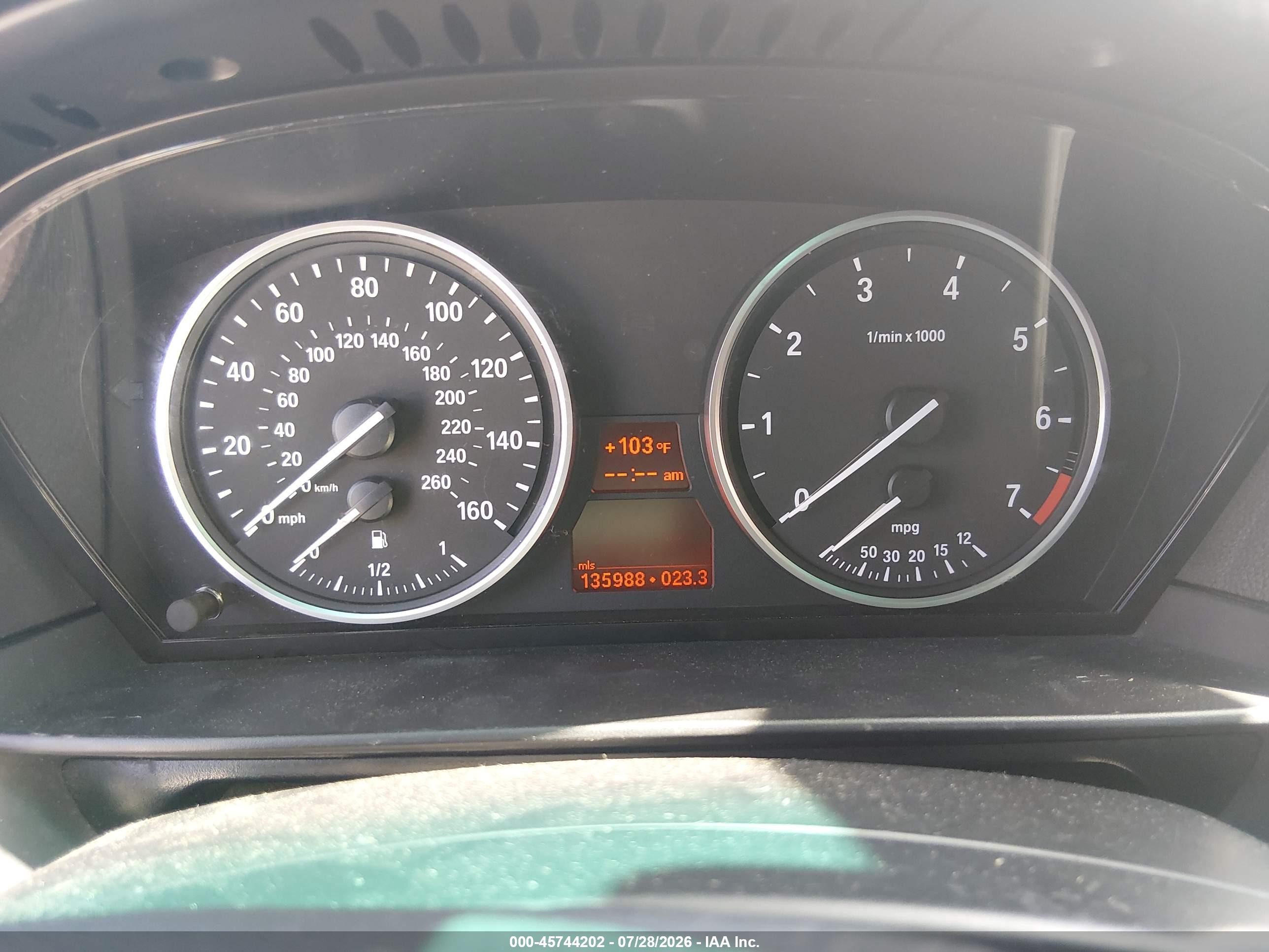 2008 Bmw 550i   Серый vin: WBANW53508CT53967
