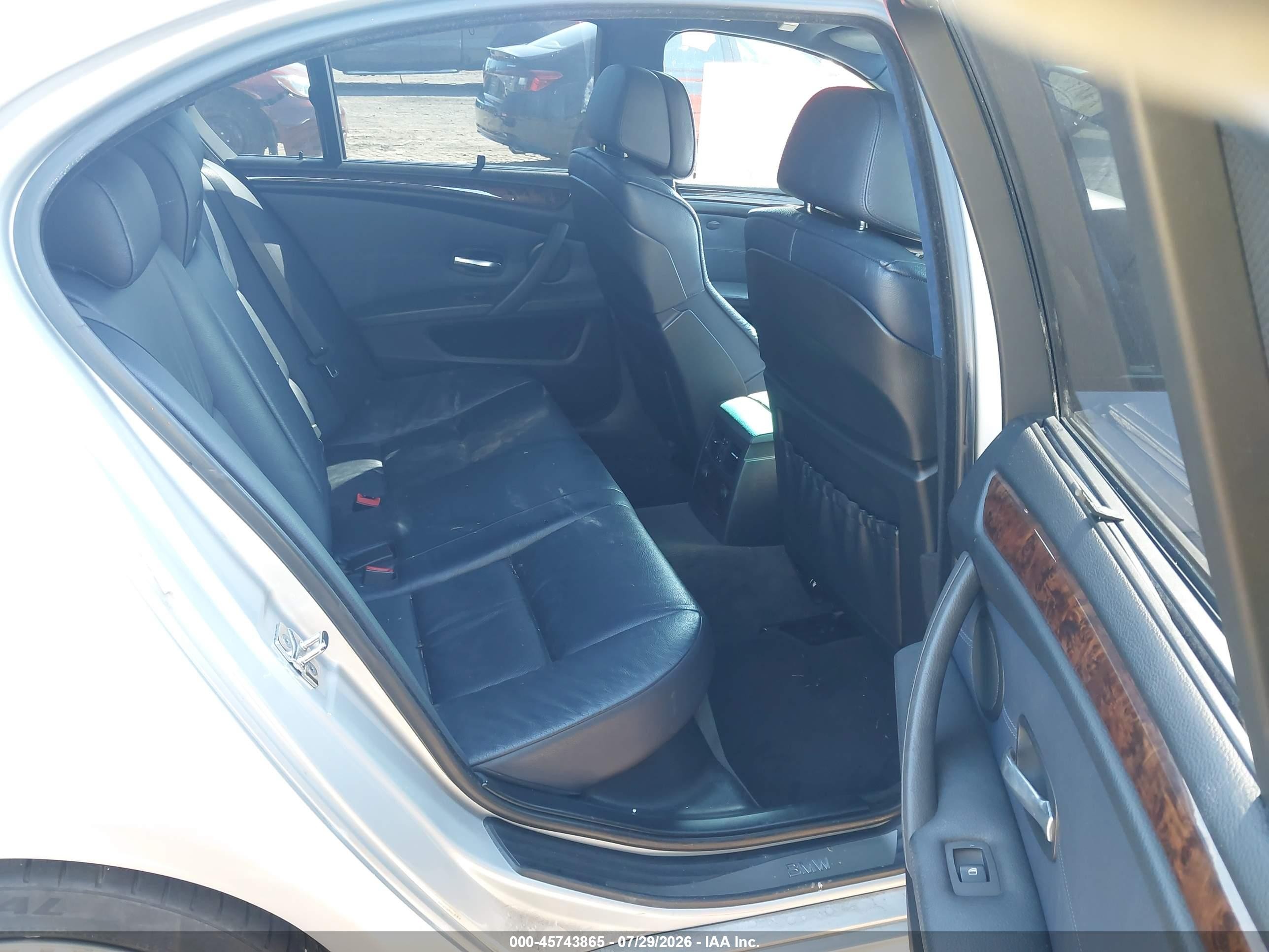 2009 Bmw 550i   Gray vin: WBANW53509CT55946